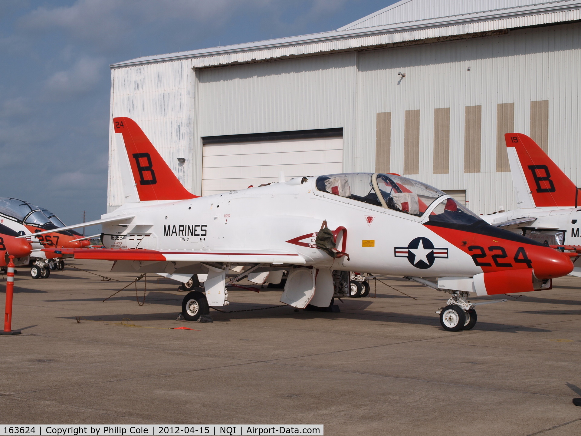 163624, McDonnell Douglas T-45C Goshawk C/N A026, Kingsville NAS Airshow 2012