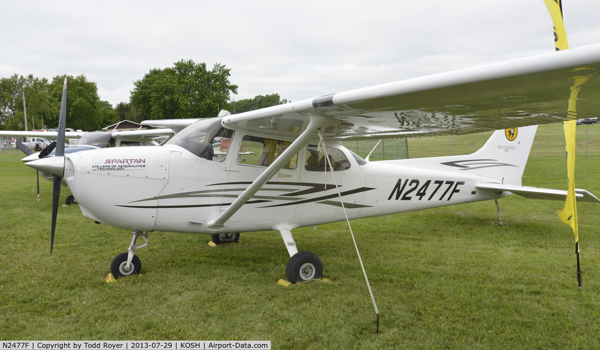 N2477F, 2007 Cessna 172S C/N 172S10574, Airventure 2013
