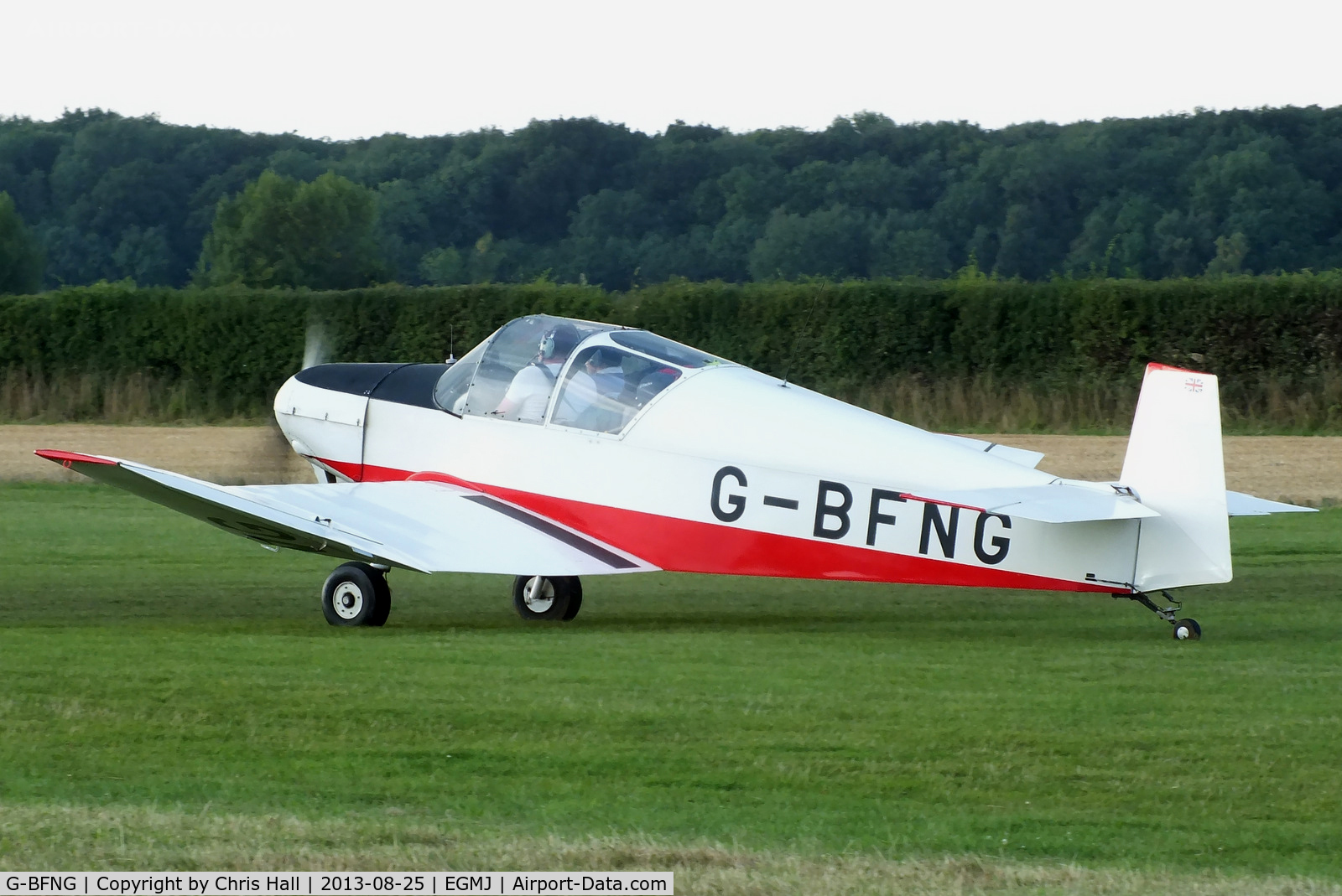 G-BFNG, 1966 Jodel D-112 C/N 1321, at the Little Gransden Air & Vintage Vehicle Show