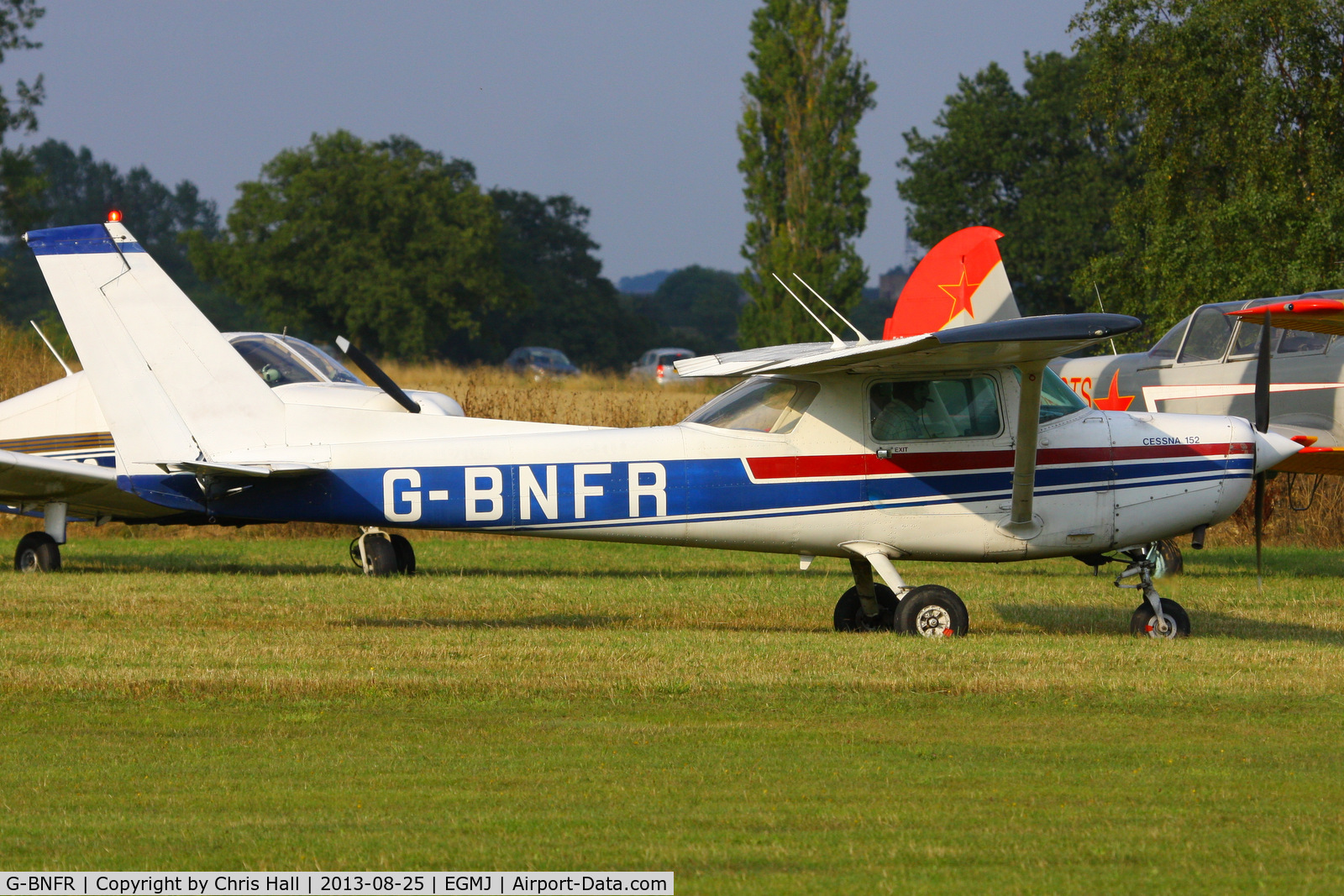G-BNFR, 1978 Cessna 152 C/N 15282035, at the Little Gransden Air & Vintage Vehicle Show