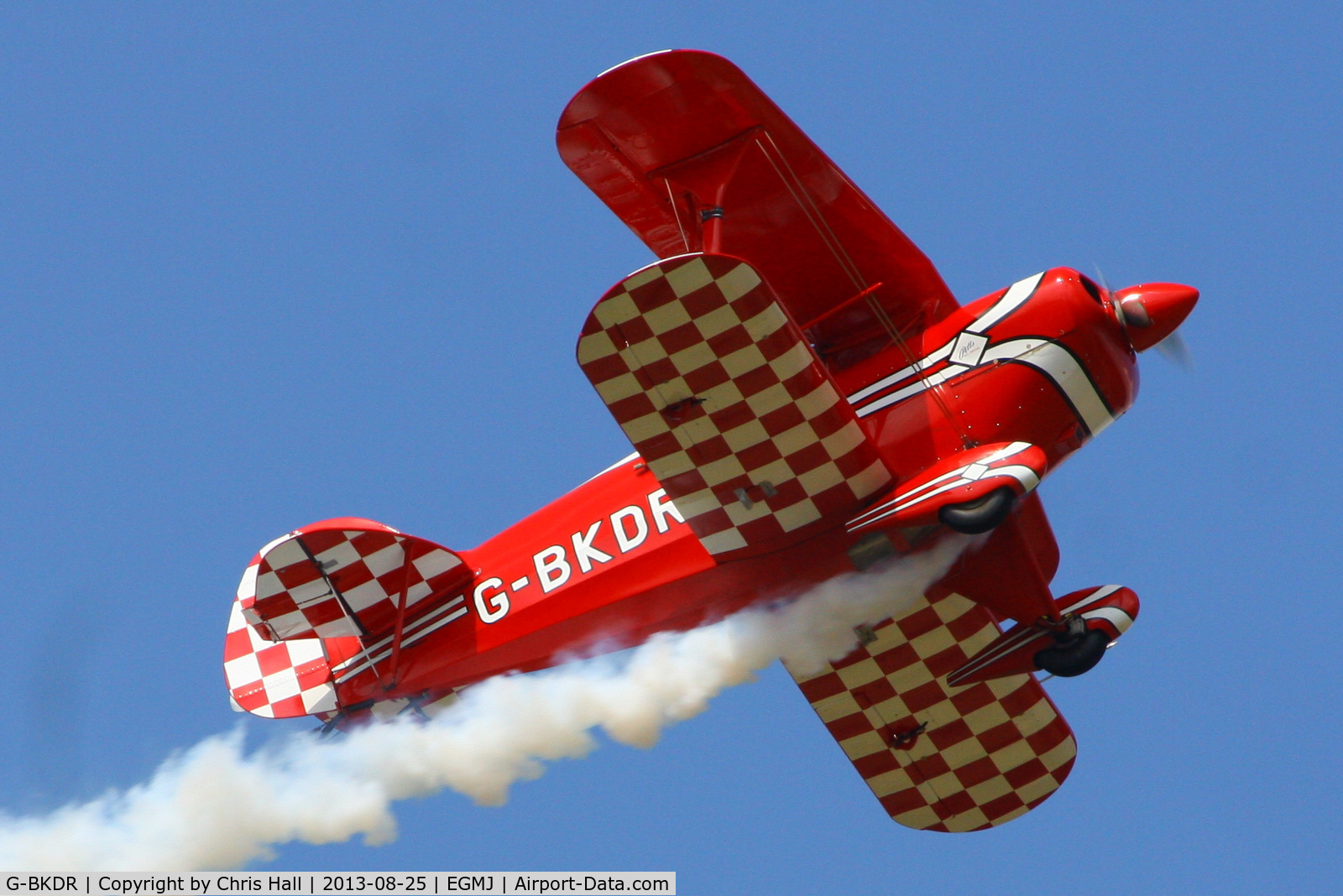 G-BKDR, 1982 Pitts S-1S Special C/N PFA 009-10654, at the Little Gransden Air & Vintage Vehicle Show