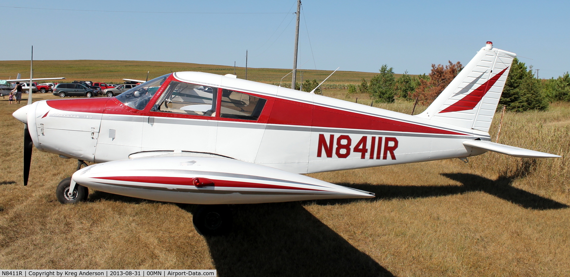 N8411R, 1966 Piper PA-28-140 Cherokee C/N 28-22288, 2013 Battle Lake Fly-in