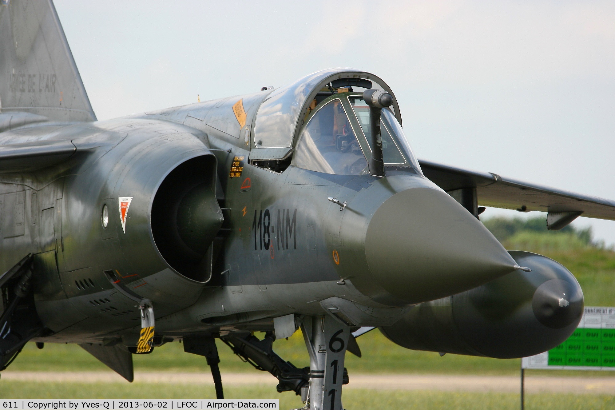611, Dassault Mirage F.1CR C/N 611, French Air Force Dassault Mirage F1CR, Static display, Chateaudun Air Base 279 (LFOC) open day 2013