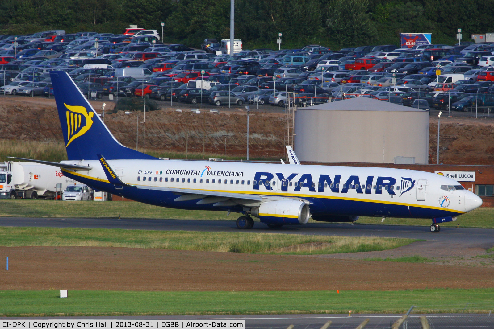 EI-DPK, 2007 Boeing 737-8AS C/N 33610, Ryanair