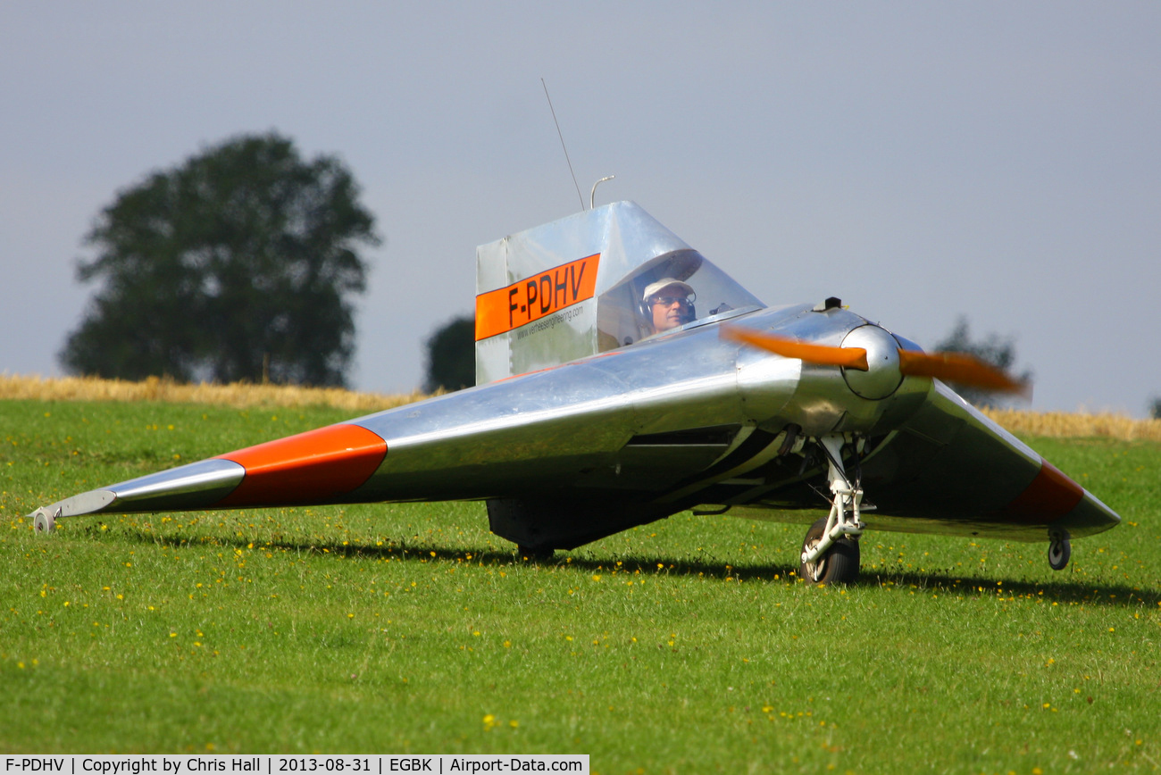 F-PDHV, 2004 Verhees Delta C/N 01, at the LAA Rally 2013, Sywell