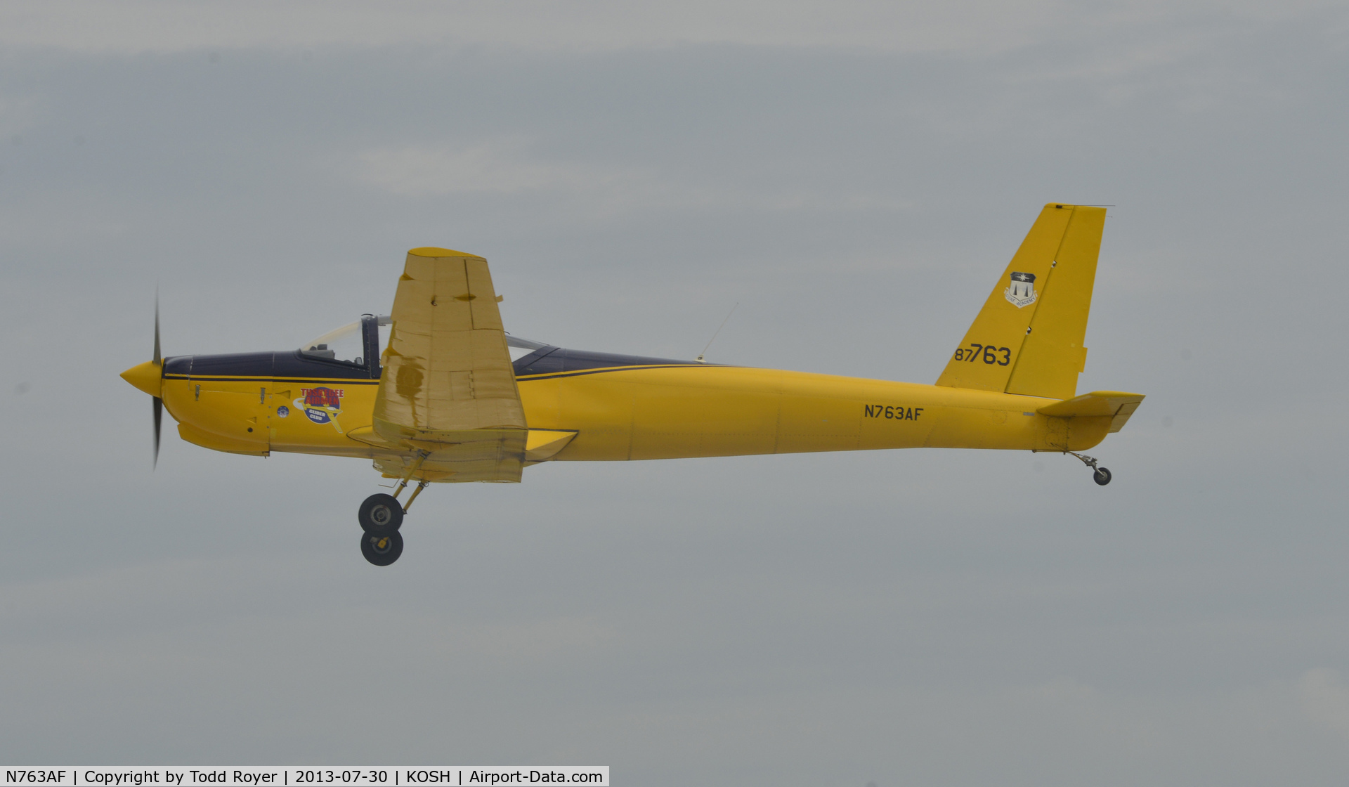 N763AF, 1988 Schweizer SGM2-37 (TG-7) C/N 11, Airventure 2013