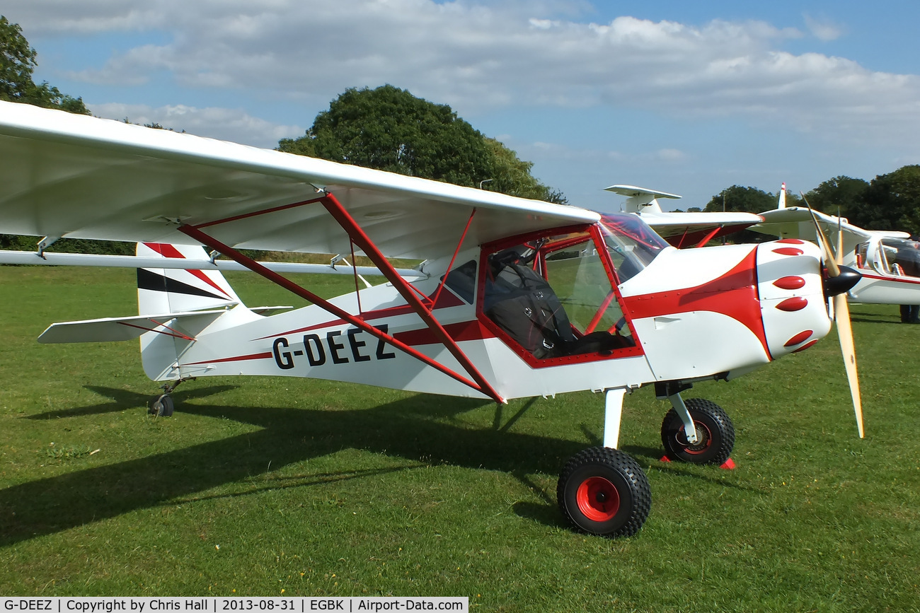 G-DEEZ, 1990 Denney Kitfox Mk3 C/N 931, at the LAA Rally 2013, Sywell