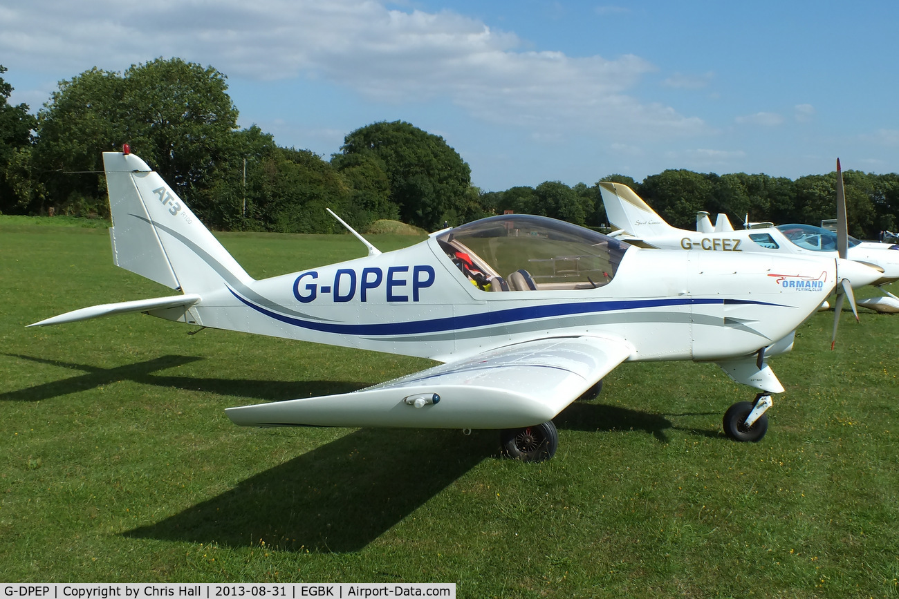 G-DPEP, 2007 Aero AT-3 R100 C/N AT3-027, at the LAA Rally 2013, Sywell