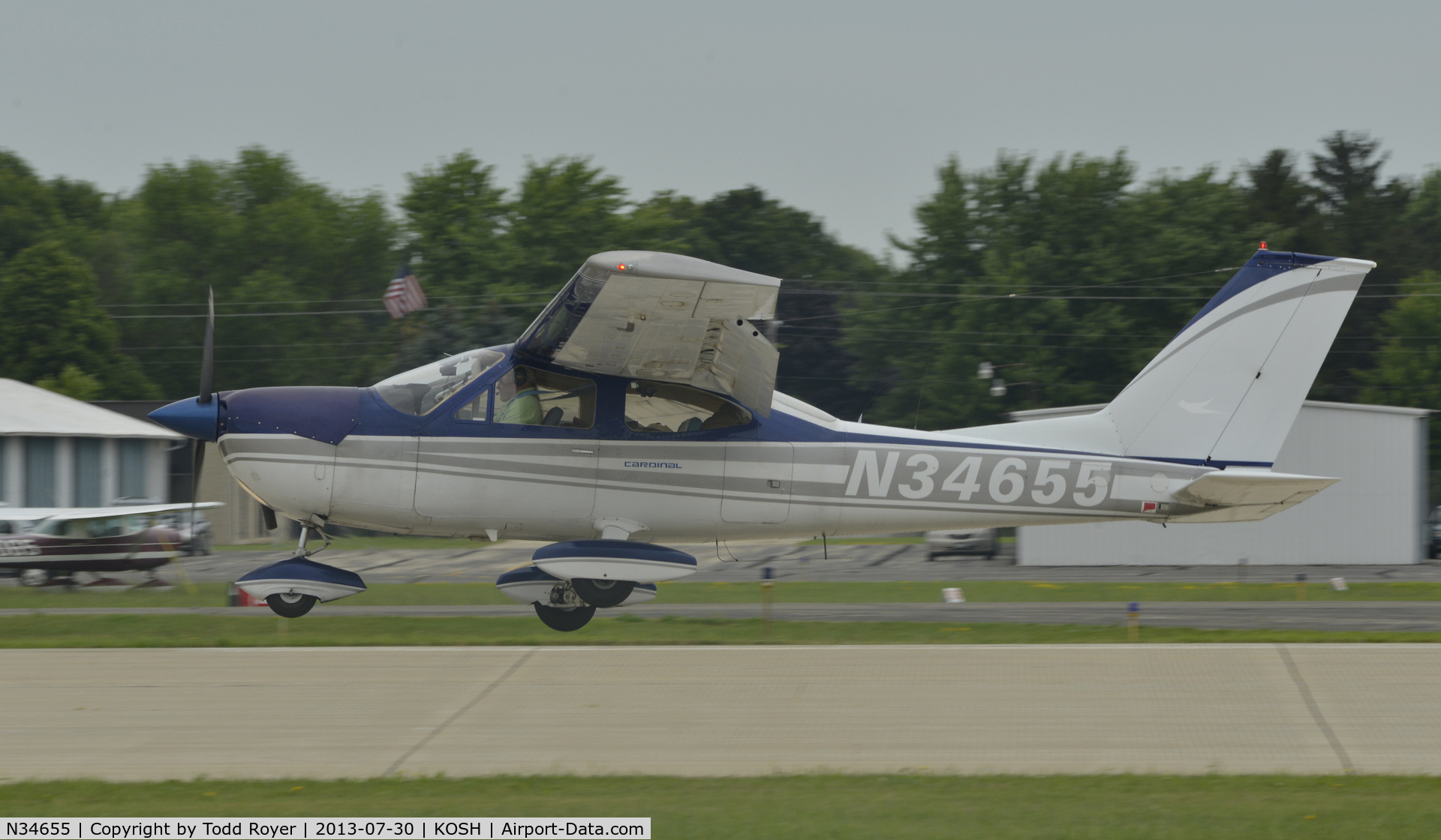 N34655, 1973 Cessna 177B Cardinal C/N 17701925, Airventure 2013