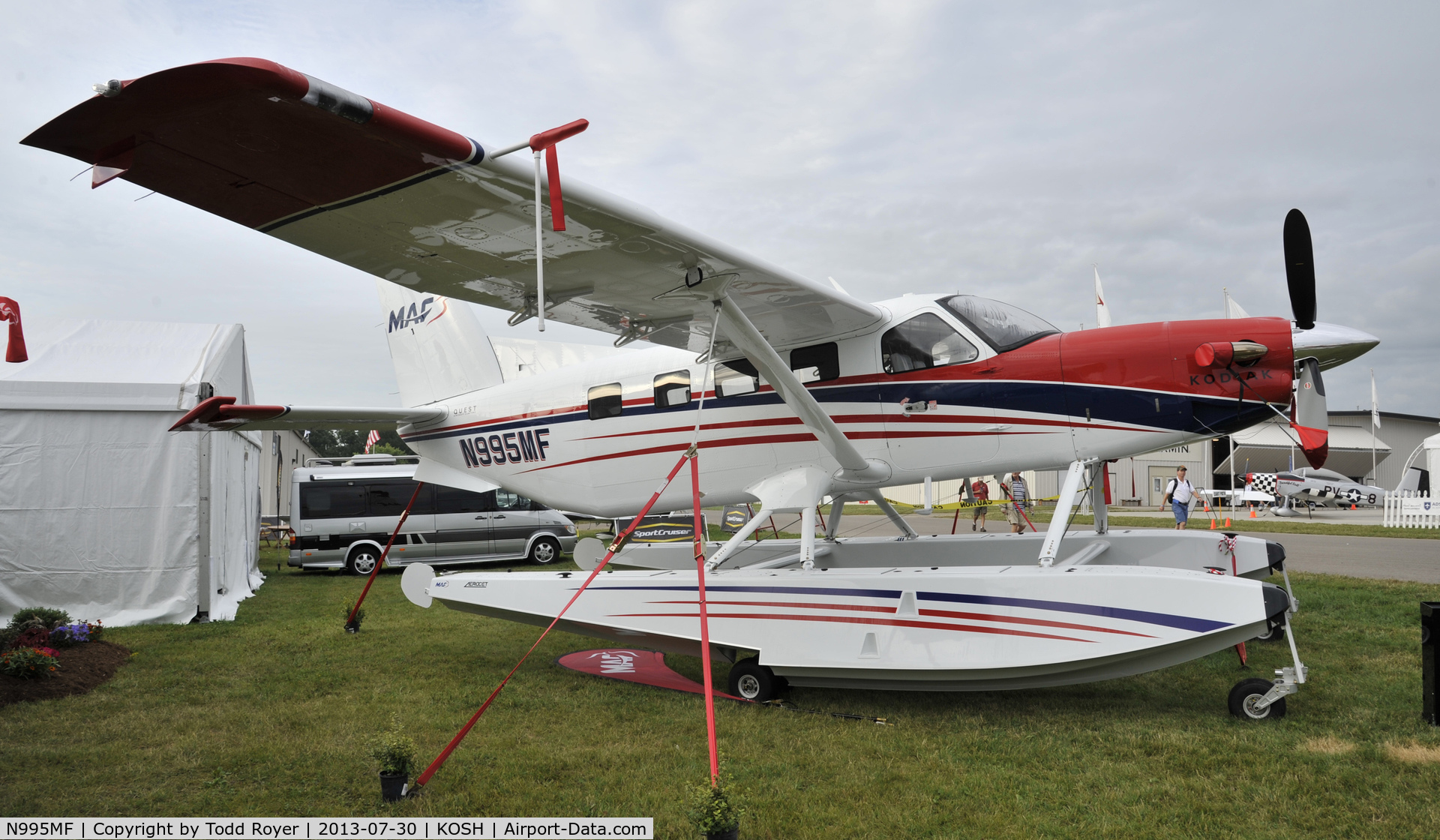 N995MF, 2013 Quest Kodiak 100 C/N 100-0095, Airventure 2013