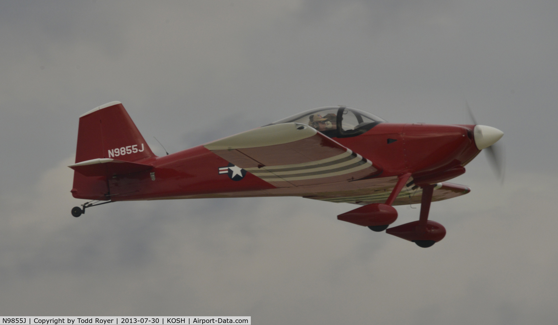 N9855J, Vans RV-6 C/N 22300, Airventure 2013