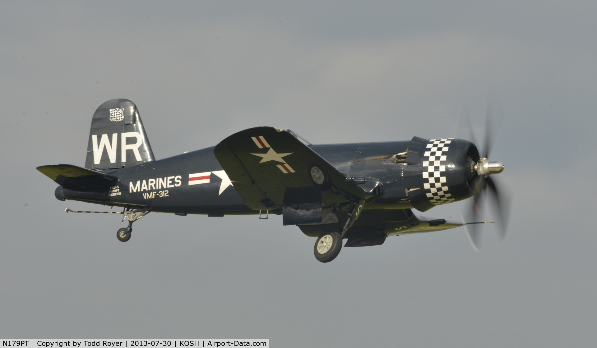 N179PT, 1948 Vought F4U-5 Corsair C/N Not found (Bu122179), Airventure 2013