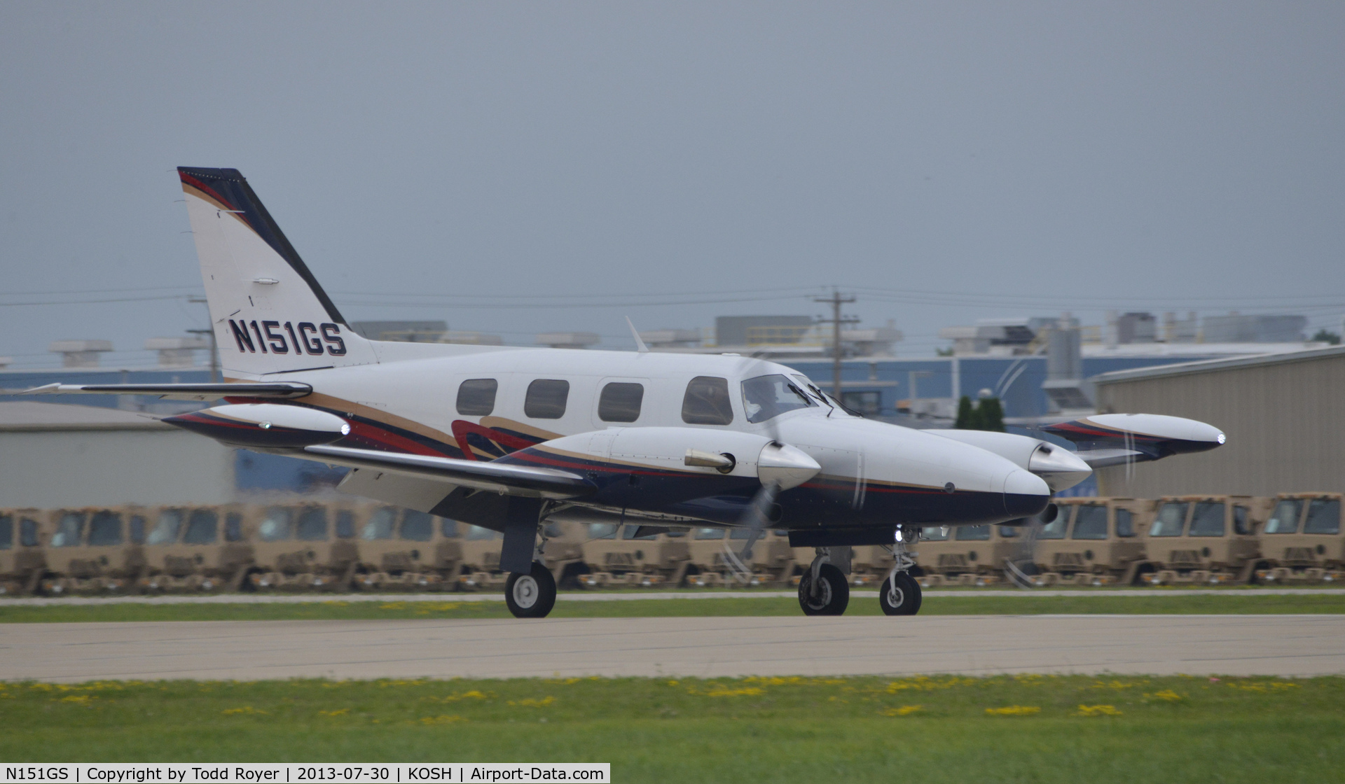 N151GS, 1979 Piper PA-31T Cheyenne C/N 31T-8020024, Airventure 2013