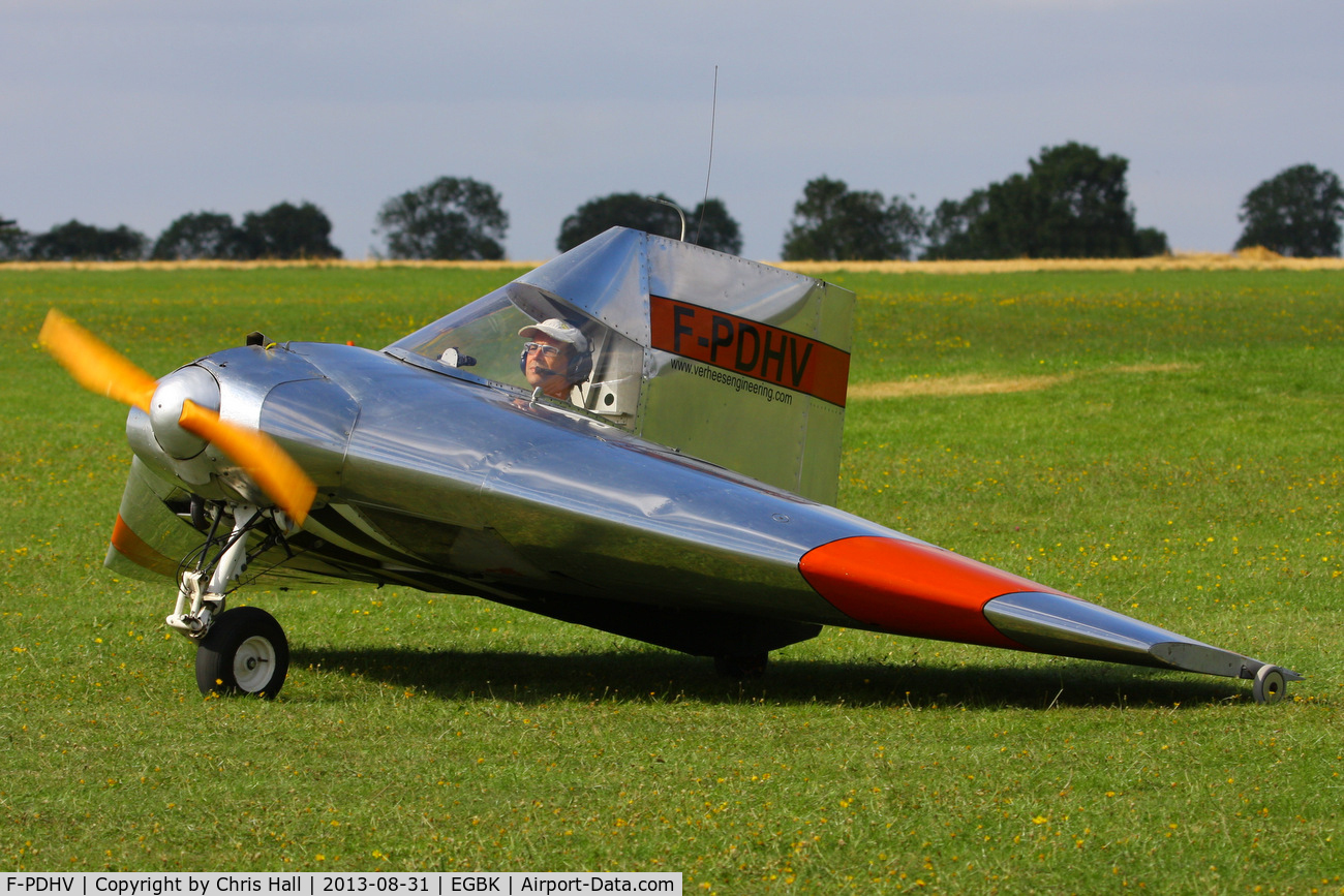F-PDHV, 2004 Verhees Delta C/N 01, at the LAA Rally 2013, Sywell