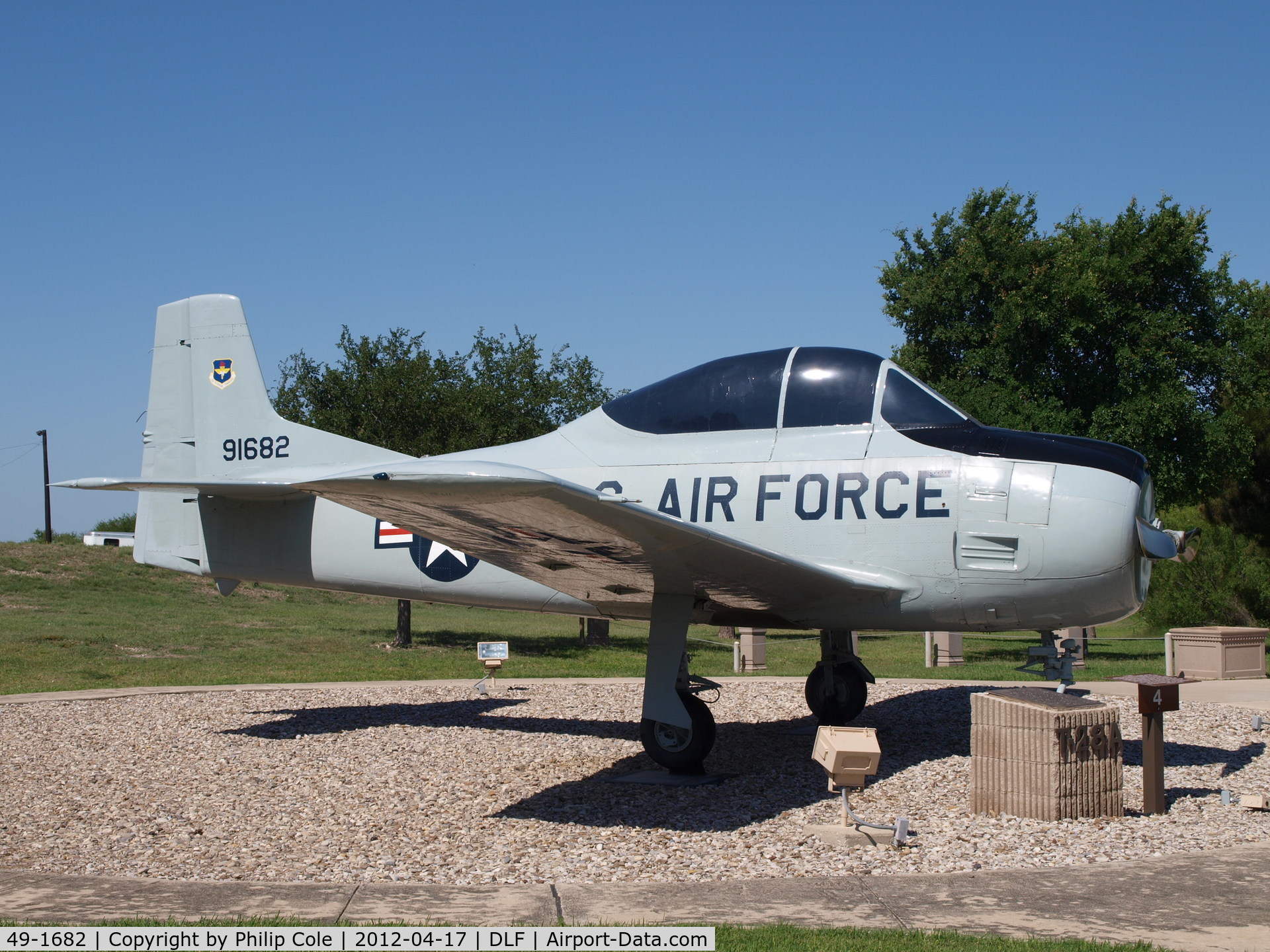 49-1682, 1949 North American T-28A Trojan C/N 159-194, Laughlin AFB Heritage Park