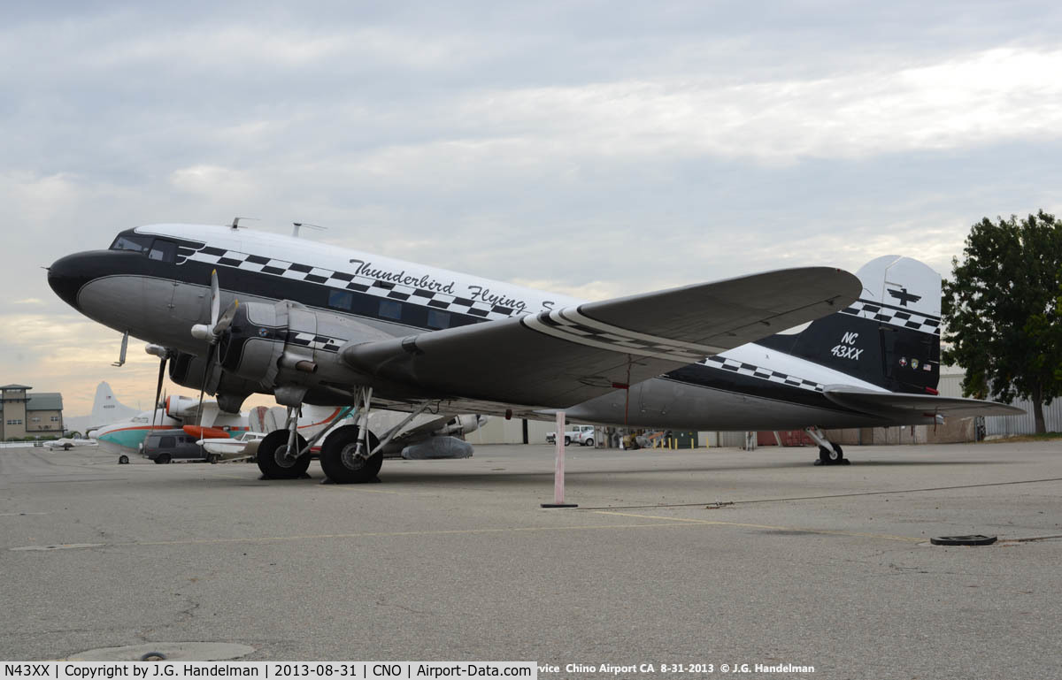 N43XX, 1943 Douglas DC-3A-S1C3G (C-53D) C/N 11665, At Chino.