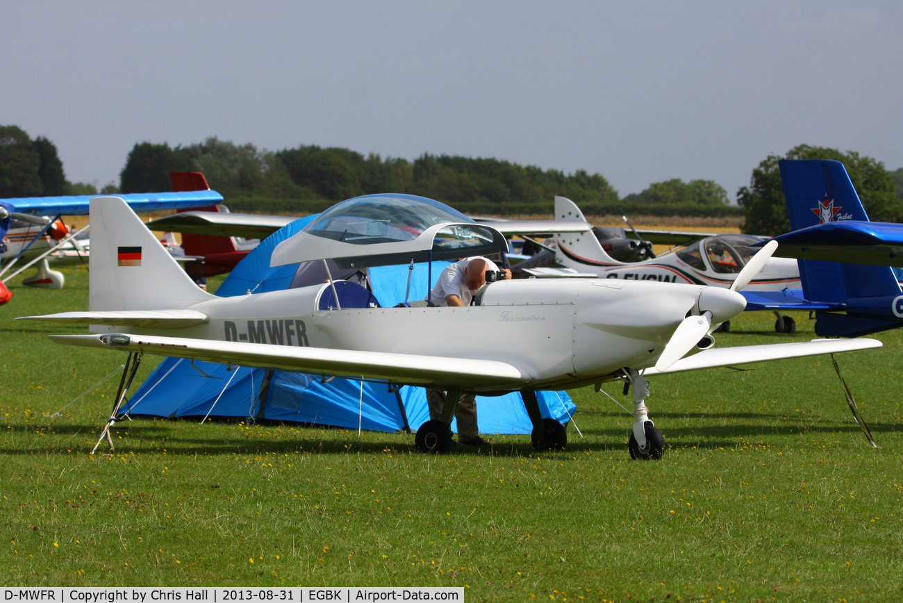 D-MWFR, WDFL Dallach D4 Fascination C/N 40, at the LAA Rally 2013, Sywell