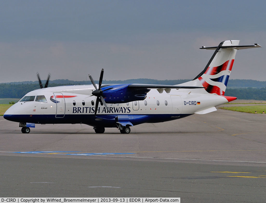 D-CIRD, 1994 Dornier 328-110 C/N 3011, Arrived from Eindhoven after painting.