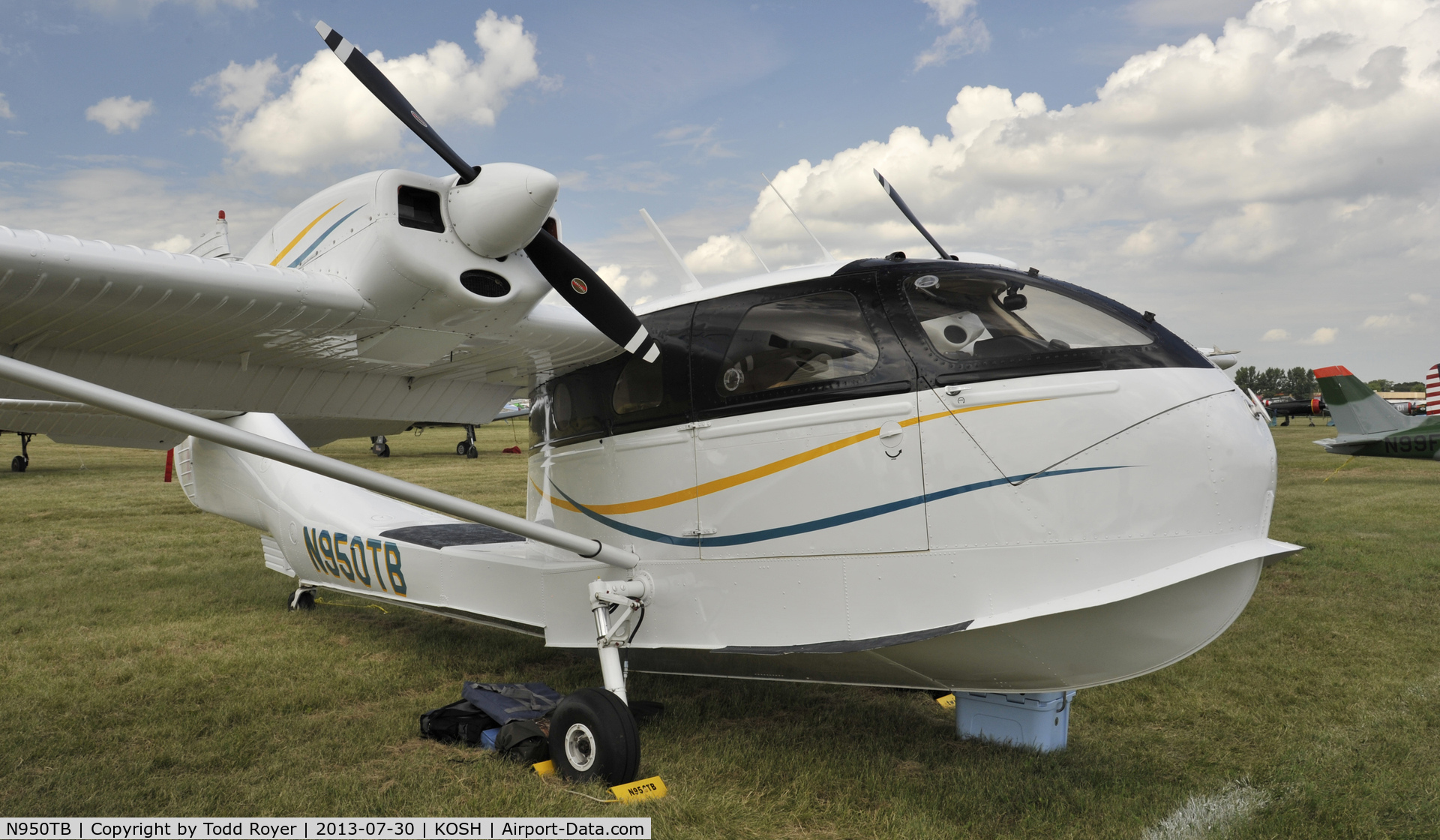 N950TB, 1980 STOL Aircraft UC-1 Twin Bee C/N 020, Airventure 2013