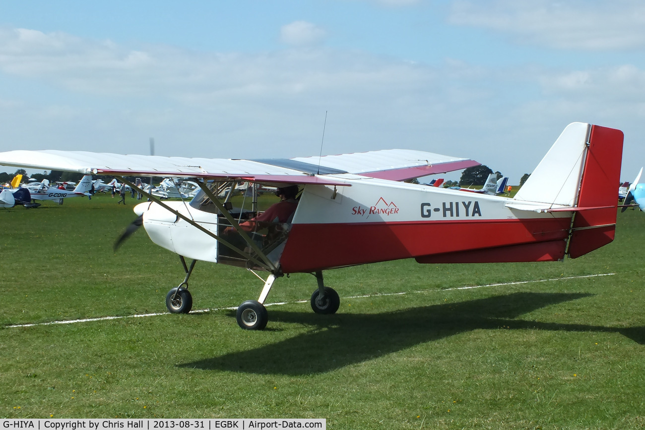 G-HIYA, 2006 Best Off Skyranger 912(2) C/N BMAA/HB/493, at the LAA Rally 2013, Sywell