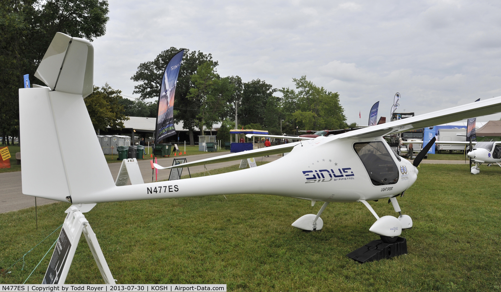 N477ES, 2011 Pipistrel Sinus C/N 399SN912, Airventure 2013