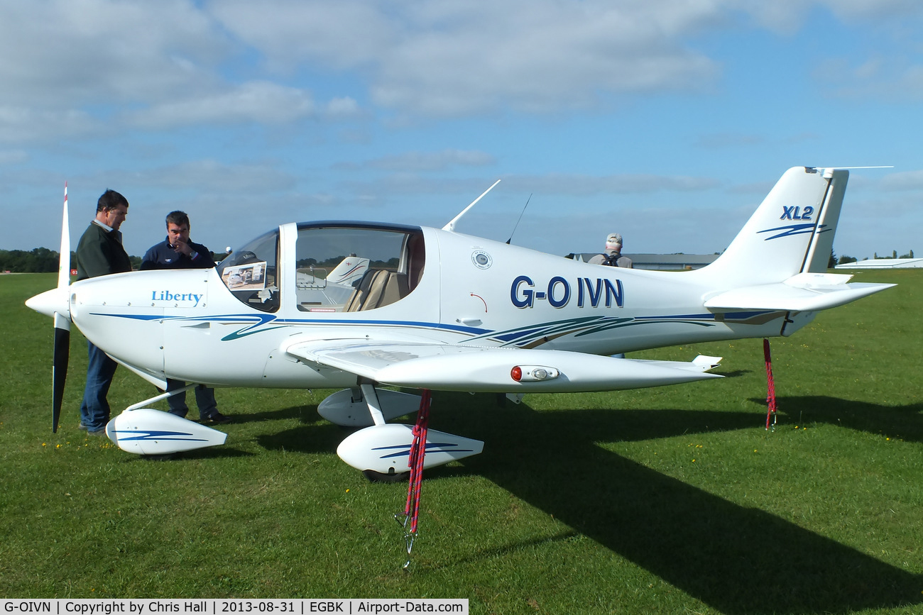 G-OIVN, 2005 Liberty XL-2 C/N 0008, at the LAA Rally 2013, Sywell
