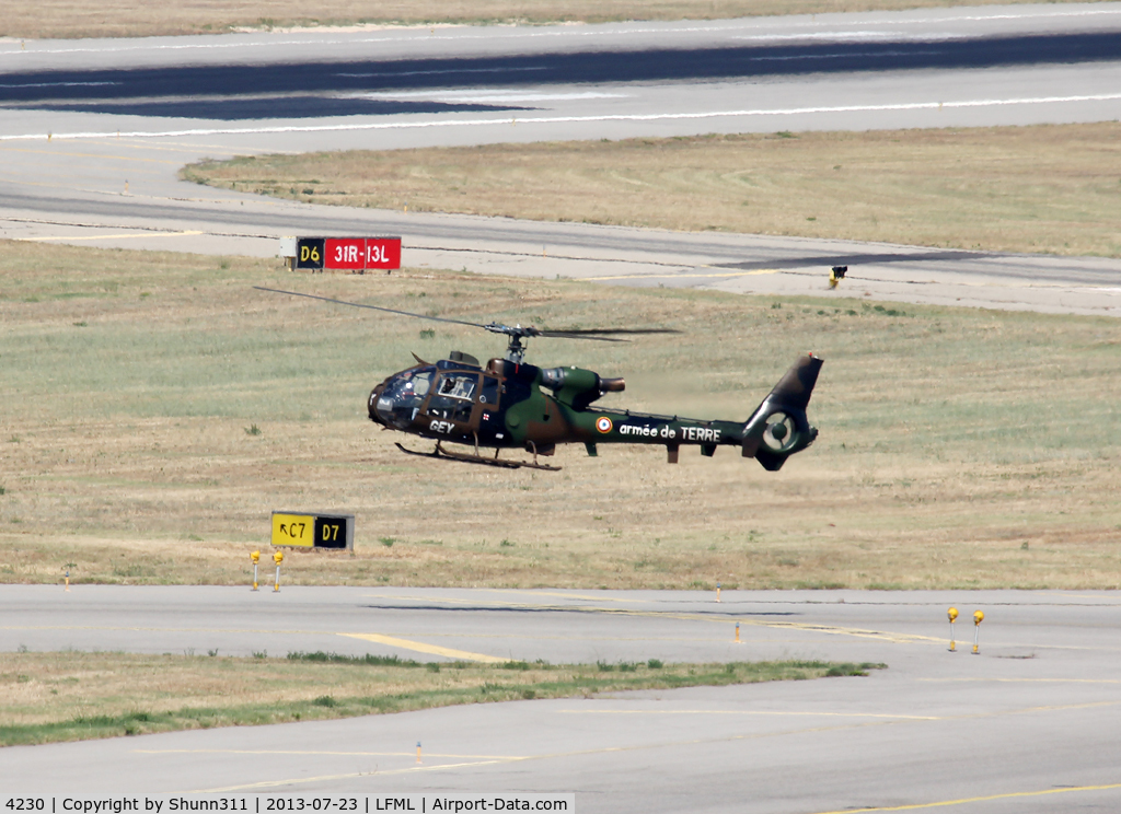 4230, Aérospatiale SA-342L Gazelle C/N 2230, Gone from Eurocopter factory...