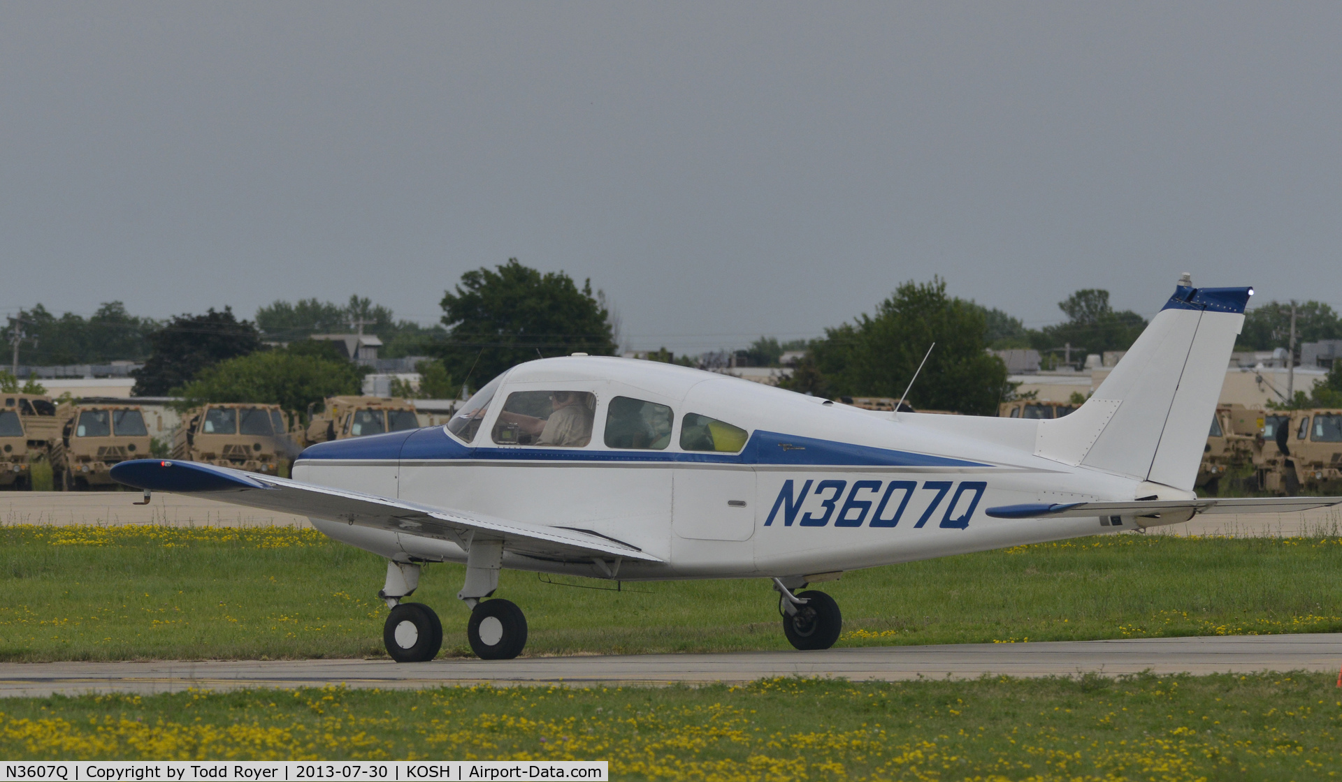 N3607Q, 1967 Beech A23-24 Musketeer Super III C/N MA-207, Airventure 2013