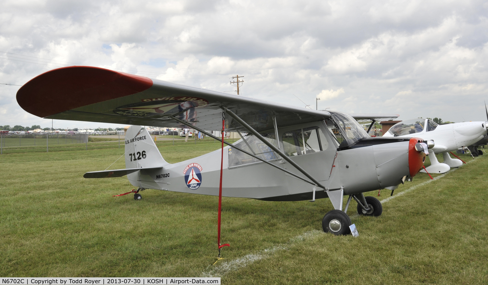 N6702C, Aeronca 7BCM C/N 7BCM488, Airventure 2013