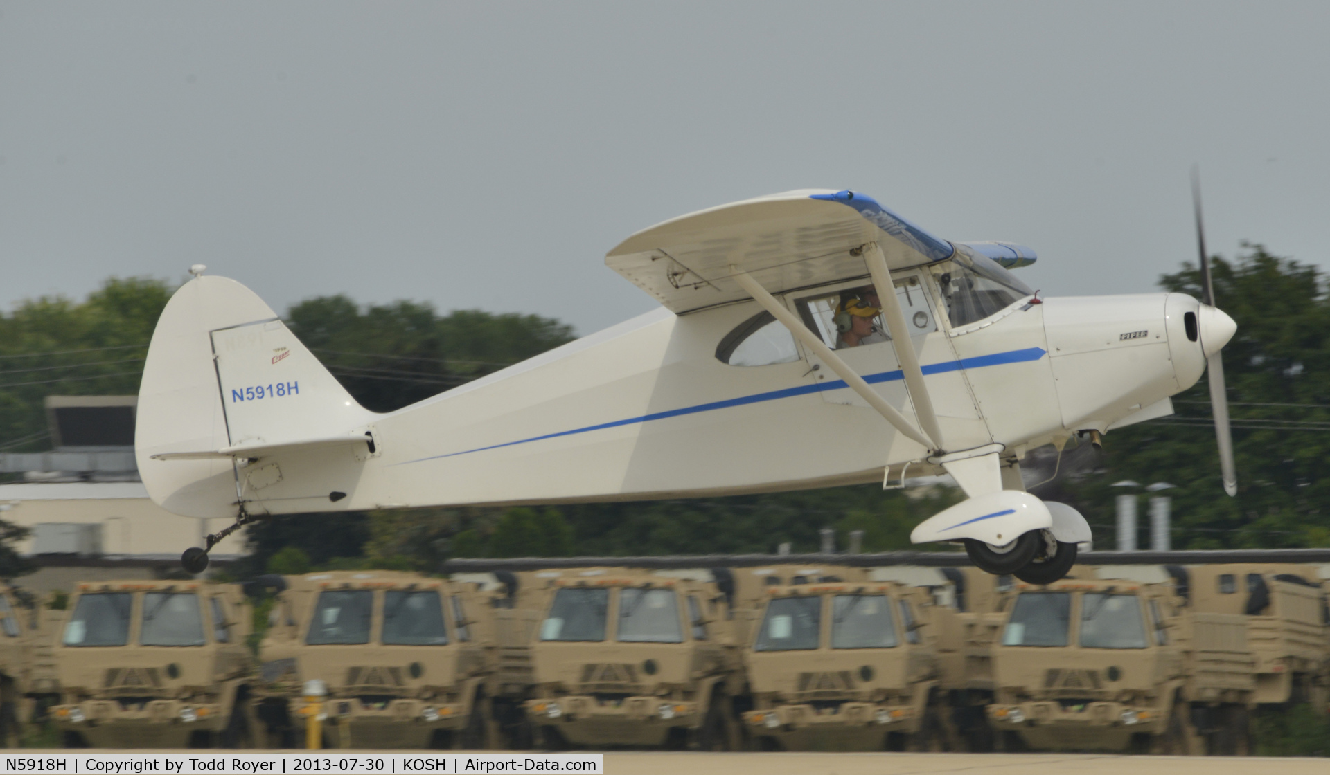 N5918H, 1949 Piper PA-16 Clipper C/N 16-541, Airventure 2013