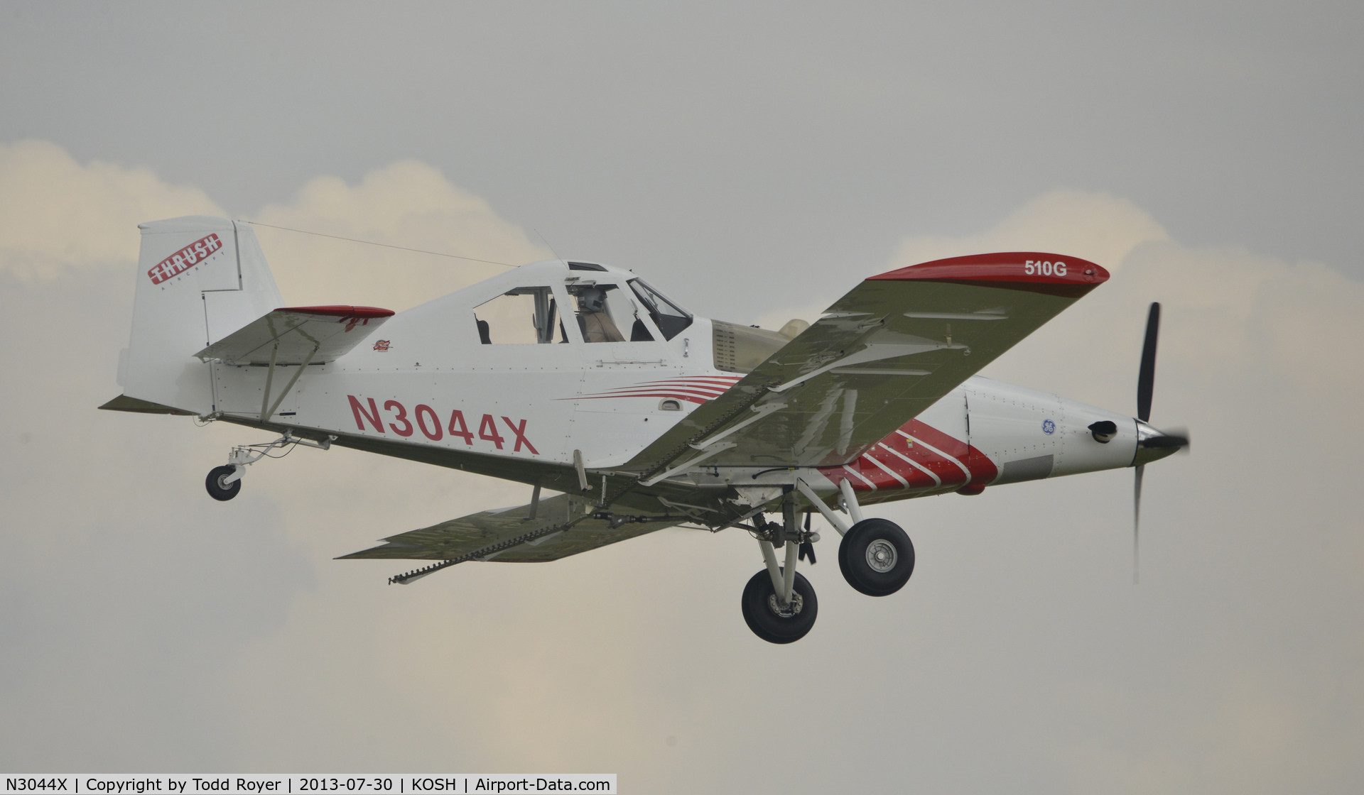 N3044X, 2013 Thrush Aircraft Inc S2R-H80 C/N H80-128, Airventure 2013