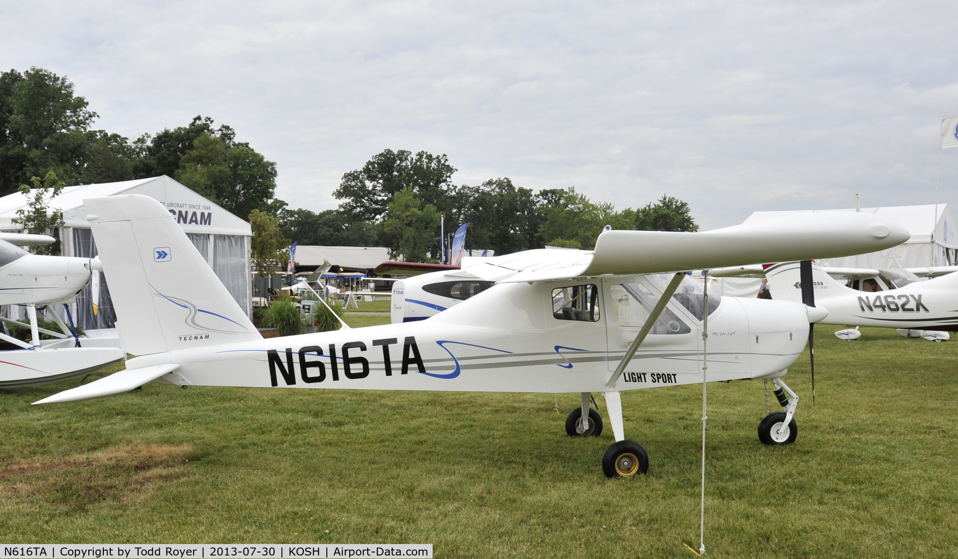 N616TA, 2013 Tecnam P-92 Echo Classic C/N 1453, Airventure 2013