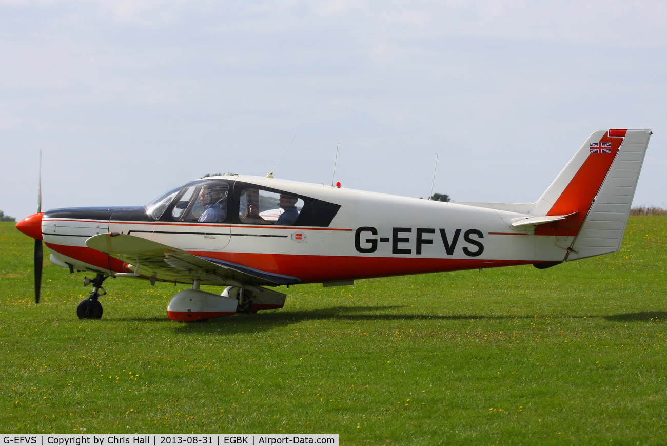 G-EFVS, 1971 Wassmer WA-52 Europa C/N 22, at the LAA Rally 2013, Sywell