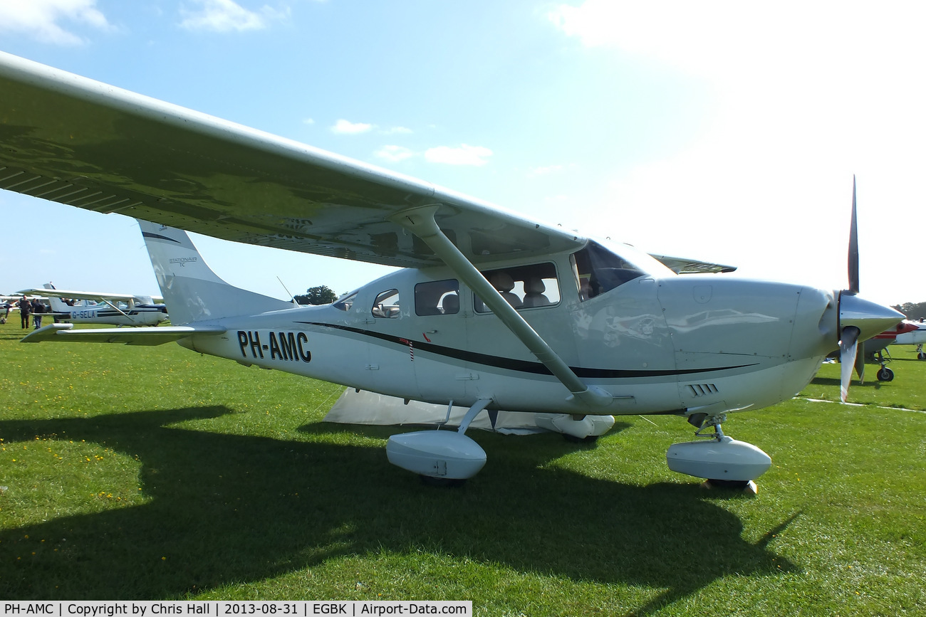 PH-AMC, Cessna T206H Turbo Stationair C/N T20608954, at the LAA Rally 2013, Sywell