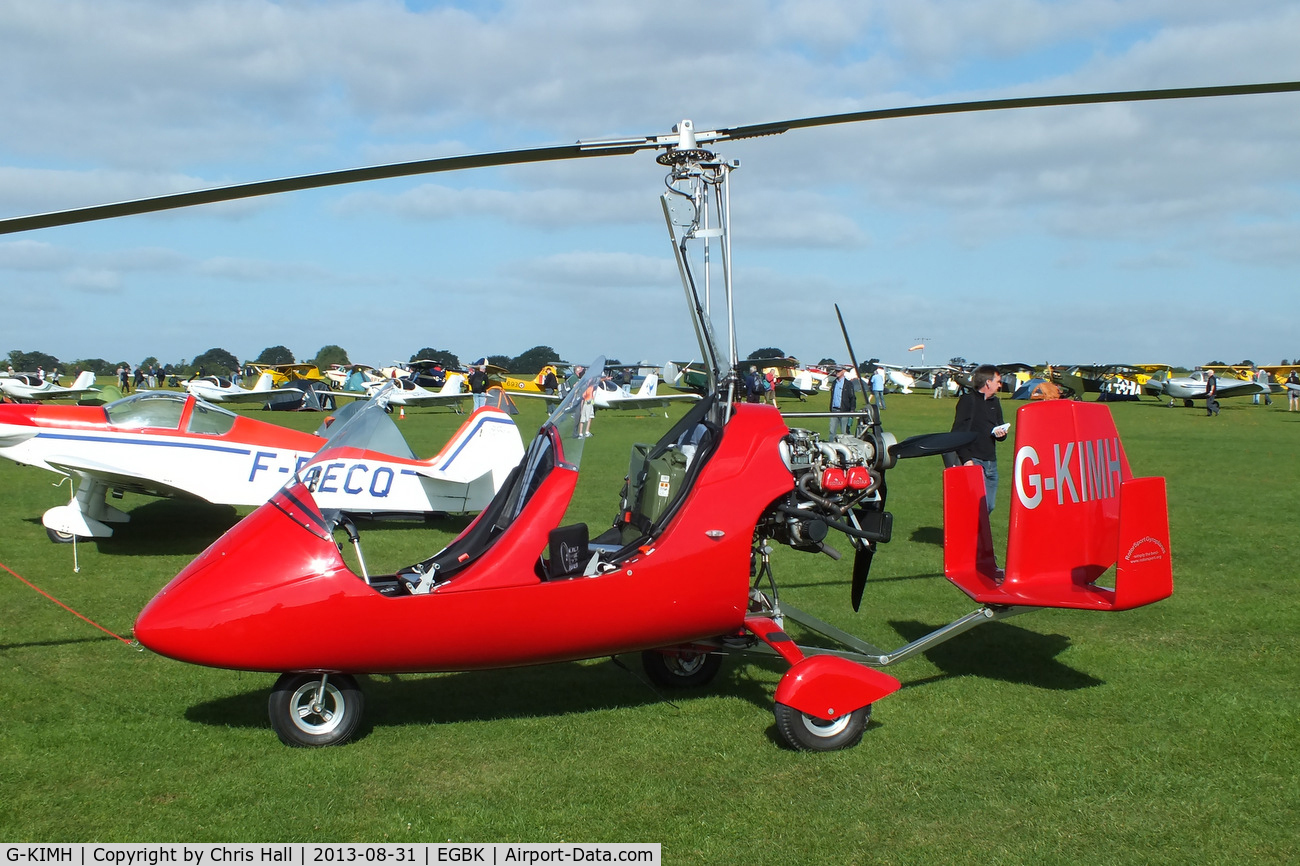 G-KIMH, 2009 Rotorsport UK MTOsport C/N RSUK/MTOS/034, at the LAA Rally 2013, Sywell