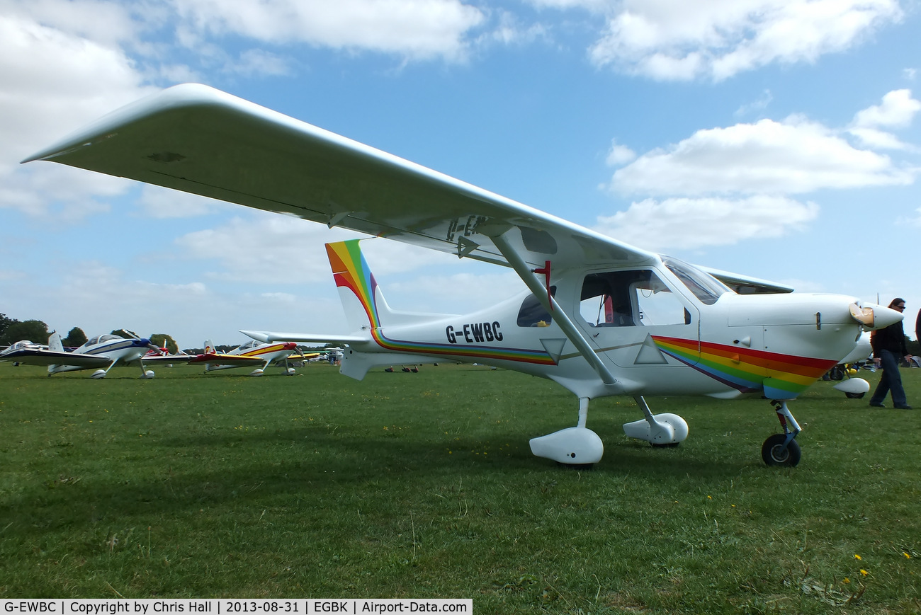 G-EWBC, 2001 Jabiru SK C/N PFA 274-13457, at the LAA Rally 2013, Sywell