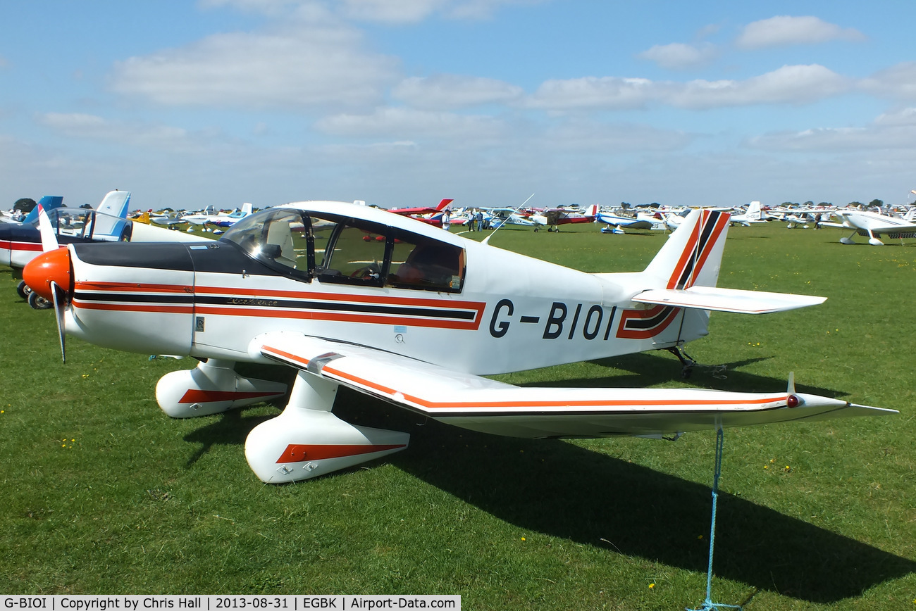 G-BIOI, 1964 SAN Jodel DR-1050M Excellence C/N 477, at the LAA Rally 2013, Sywell