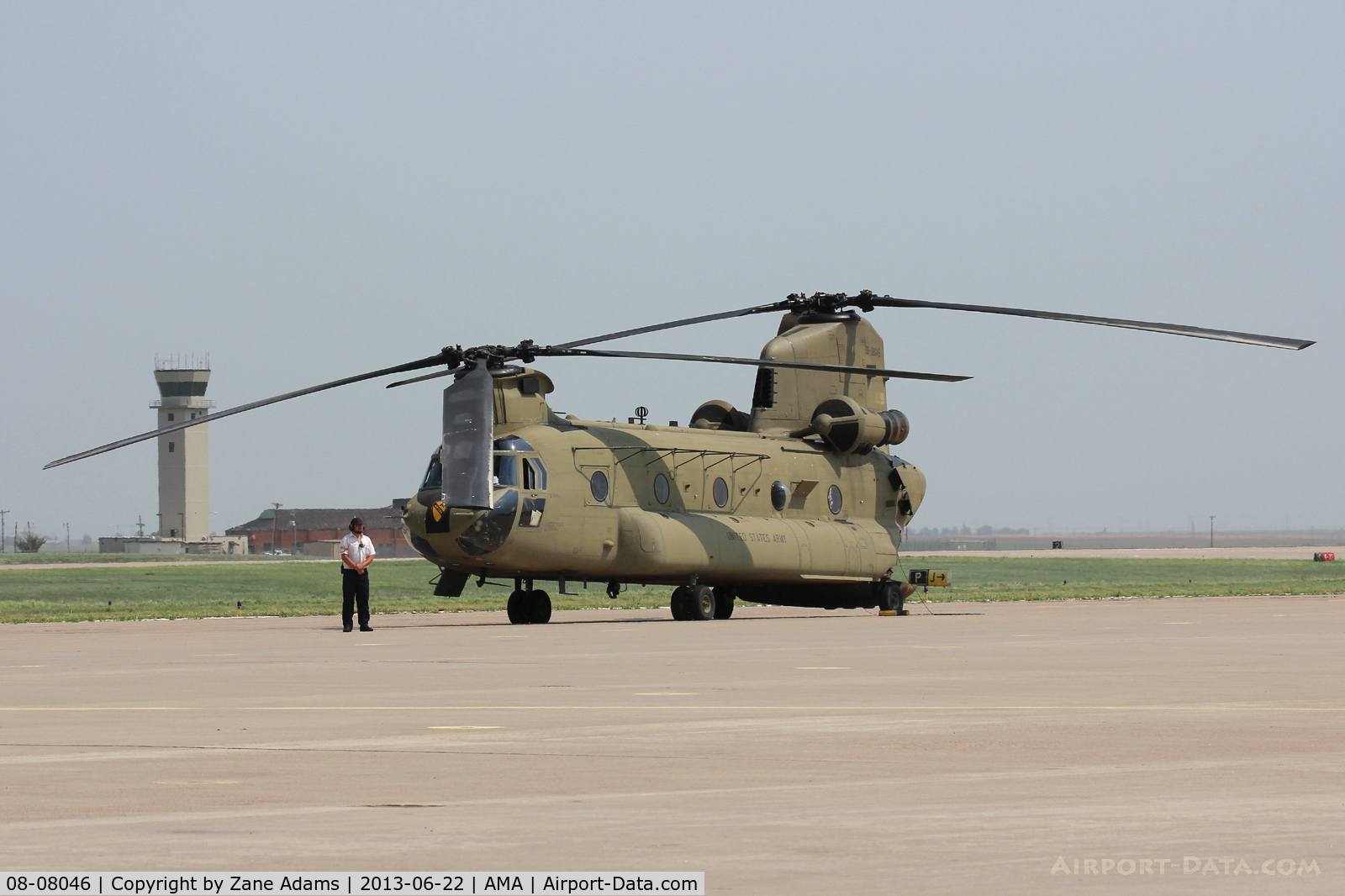 08-08046, 2008 Boeing CH-47F Chinook C/N M8046, At Amarillo International Airport