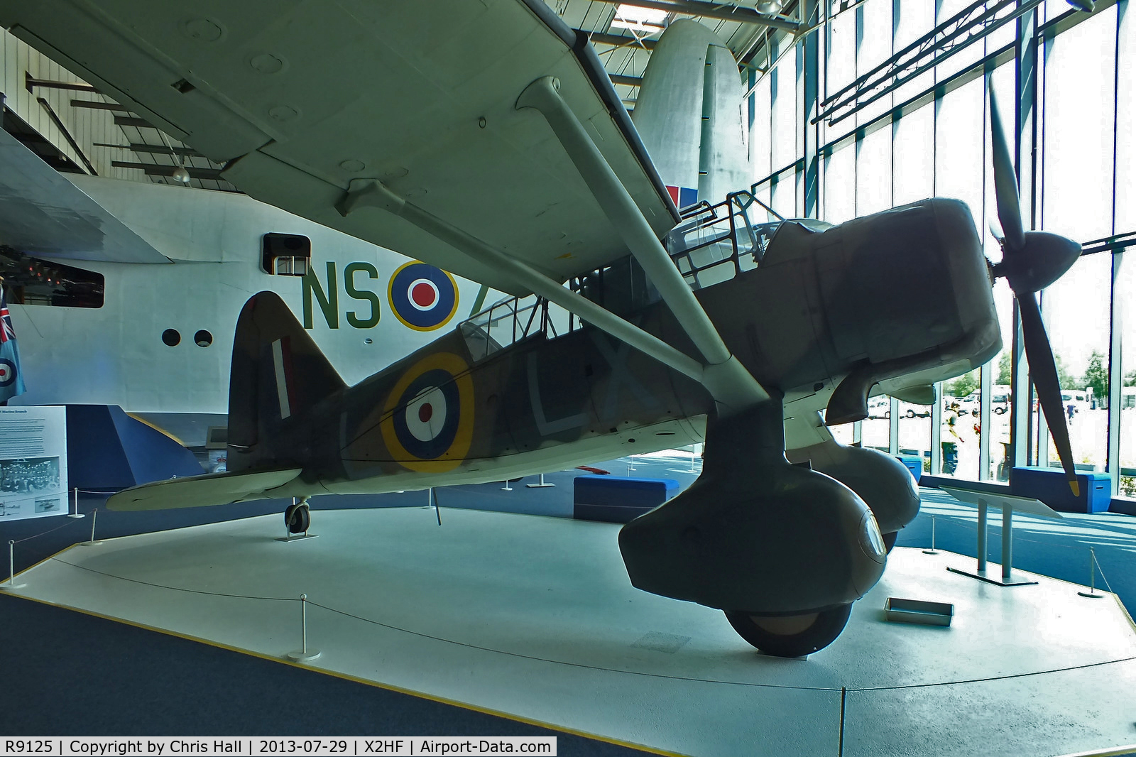 R9125, 1940 Westland Lysander III C/N 1185, Displayed at the RAF Museum, Hendon