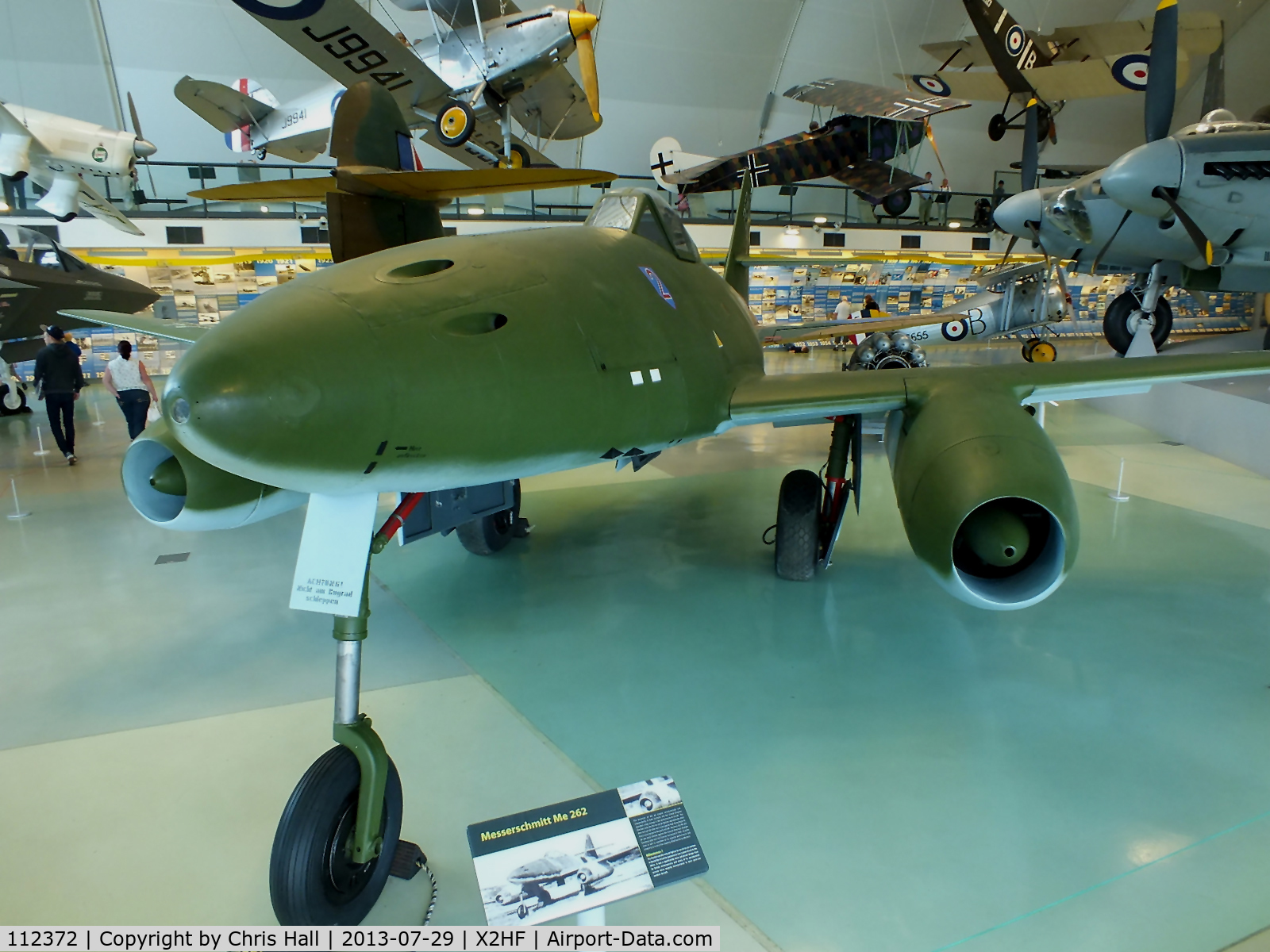 112372, Messerschmitt Me-262A-2a Schwalbe C/N 112372, Displayed at the RAF Museum, Hendon
