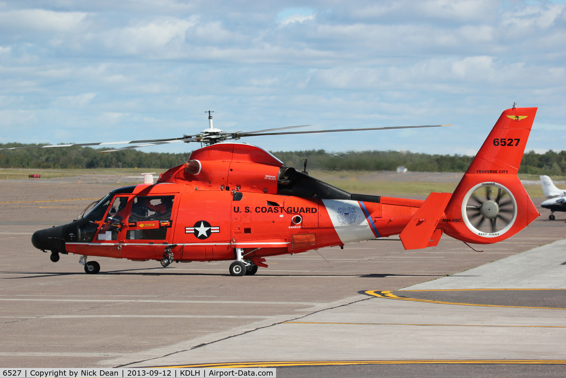 6527, Aérospatiale HH-65B Dolphin C/N 6171, KDLH/DLH