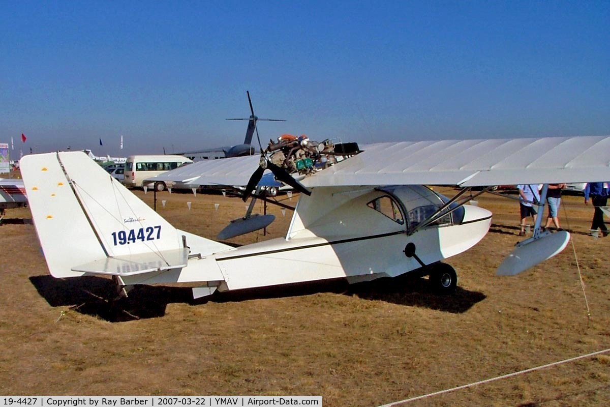 19-4427, 1999 Progressive Aerodyne Searey C/N 1DK165, Progressive Aerodyne SeaRey [1DK-165] Avalon~VH 22/03/2007