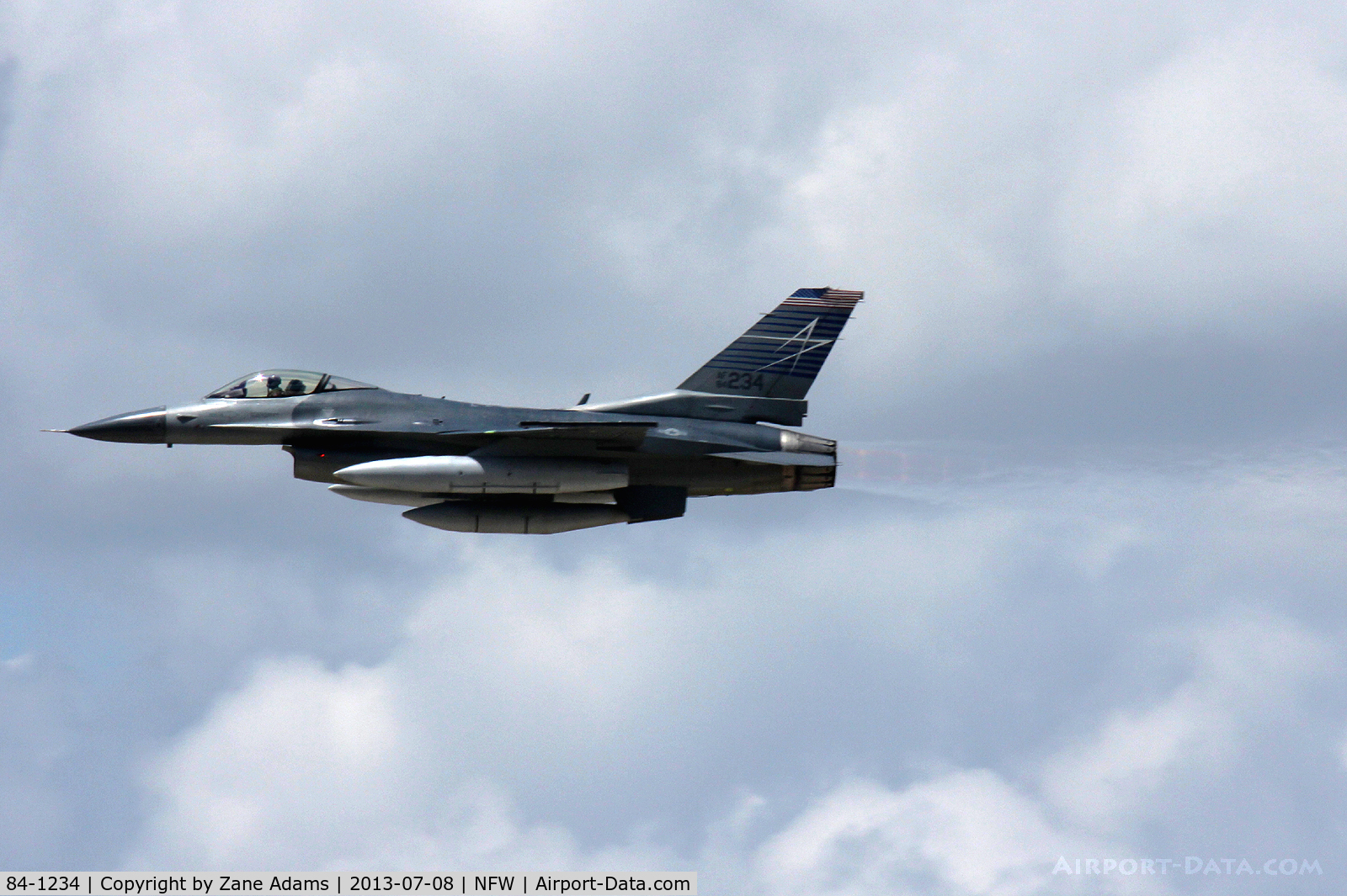 84-1234, 1984 General Dynamics F-16C Fighting Falcon C/N 5C-71, At NAS Fort Worth
