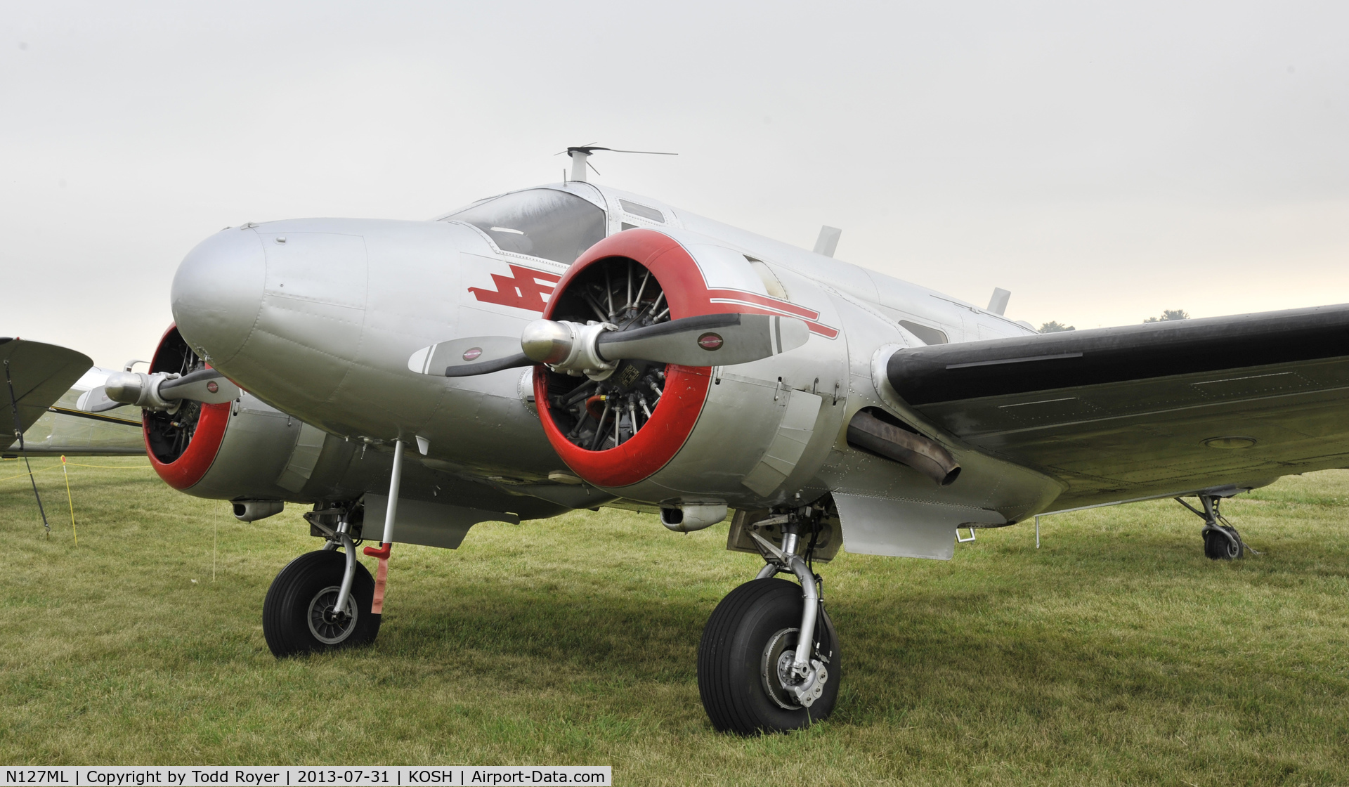 N127ML, 1946 Beech D18S C/N A-212, Airventure 2013