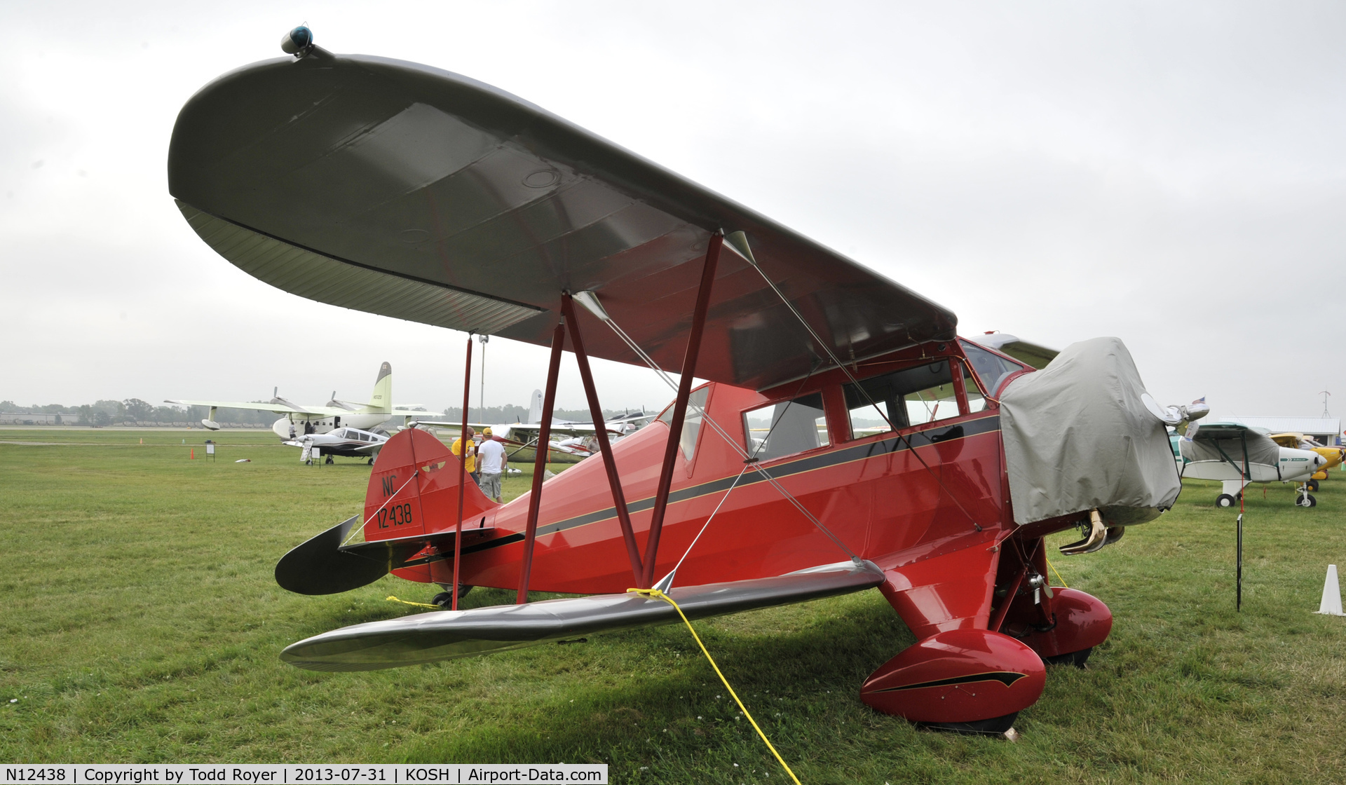 N12438, 1932 Waco QDC C/N 3579, Airventure 2013