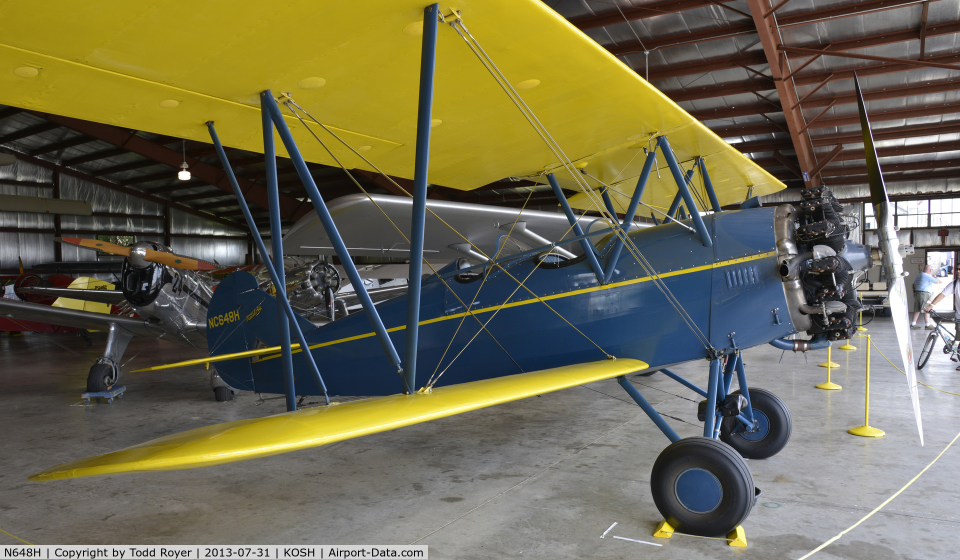 N648H, 1929 Curtiss-Wright Travel Air E-4000 C/N 1224, Airventure 2013