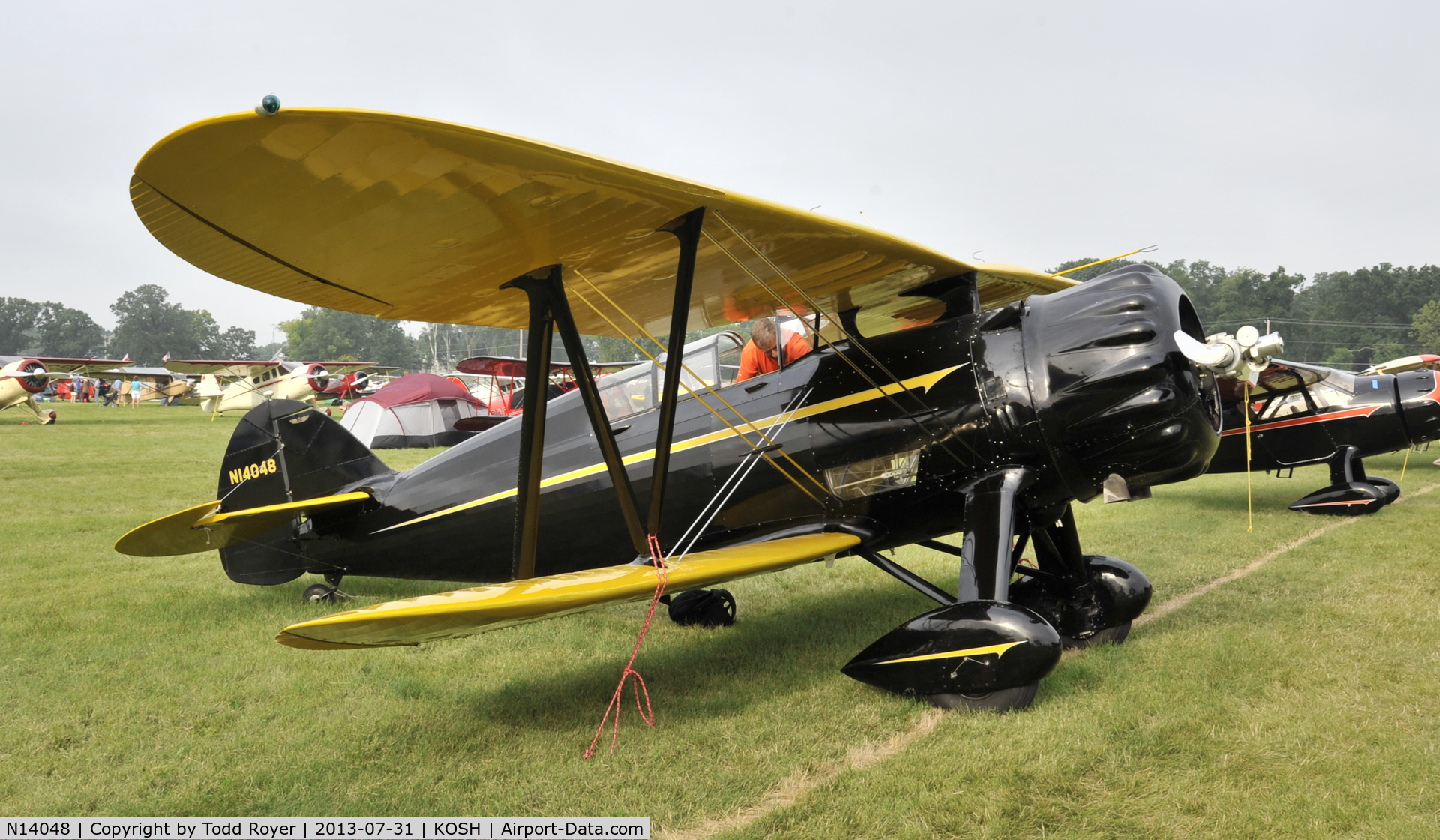 N14048, 1934 Waco S3HD C/N 3814, Airventure 2013