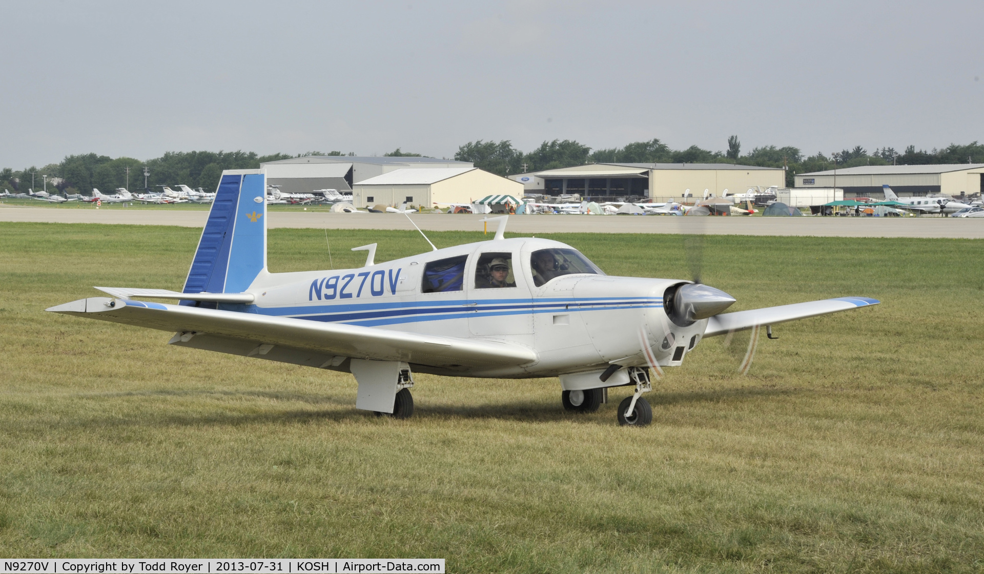 N9270V, 1969 Mooney M20C Ranger C/N 690073, Airventure 2013