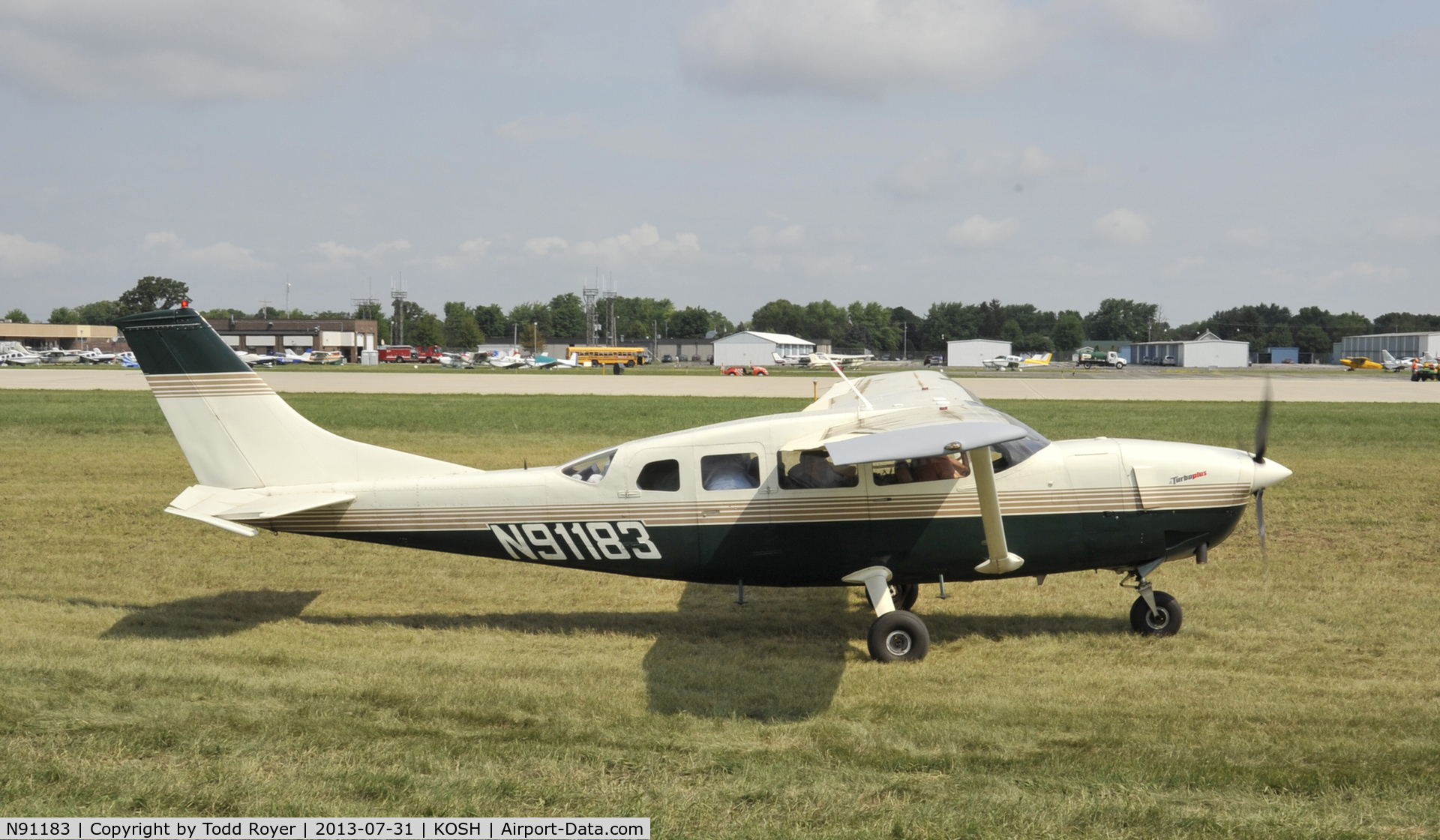 N91183, 1969 Cessna T207 C/N 20700106, Airventure 2013