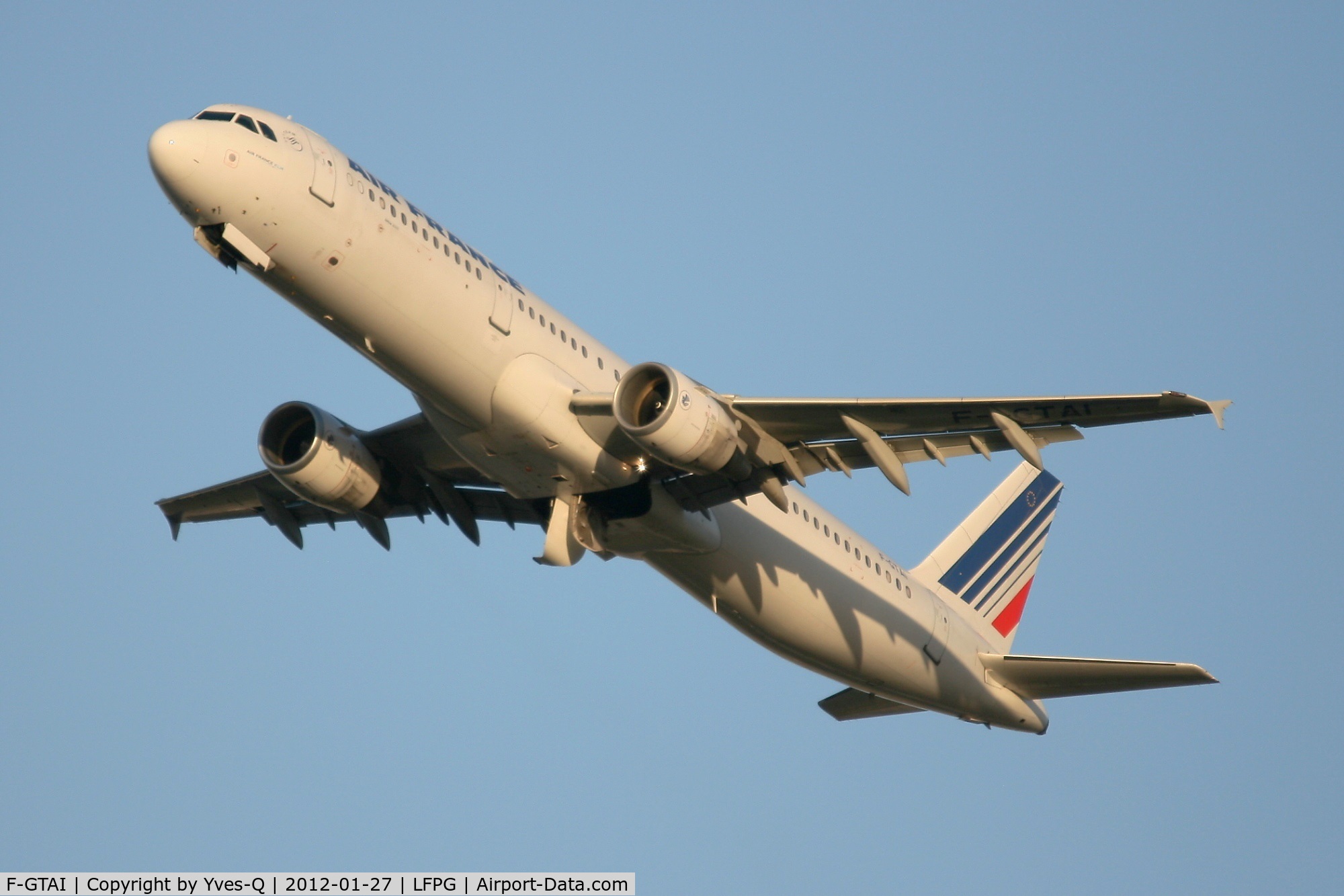 F-GTAI, 2000 Airbus A321-211 C/N 1299, Airbus A321-211, Take off rwy 26R, Roissy Charles De Gaulle Airport (LFPG-CDG)